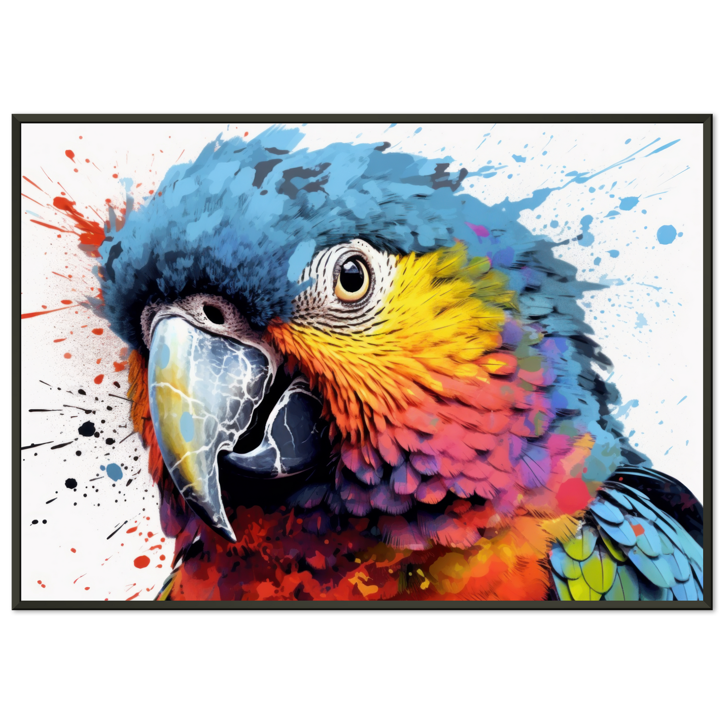 Papagei Pop-Art (BIRD41)