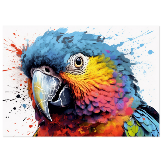 Parrot pop art (BIRD41)