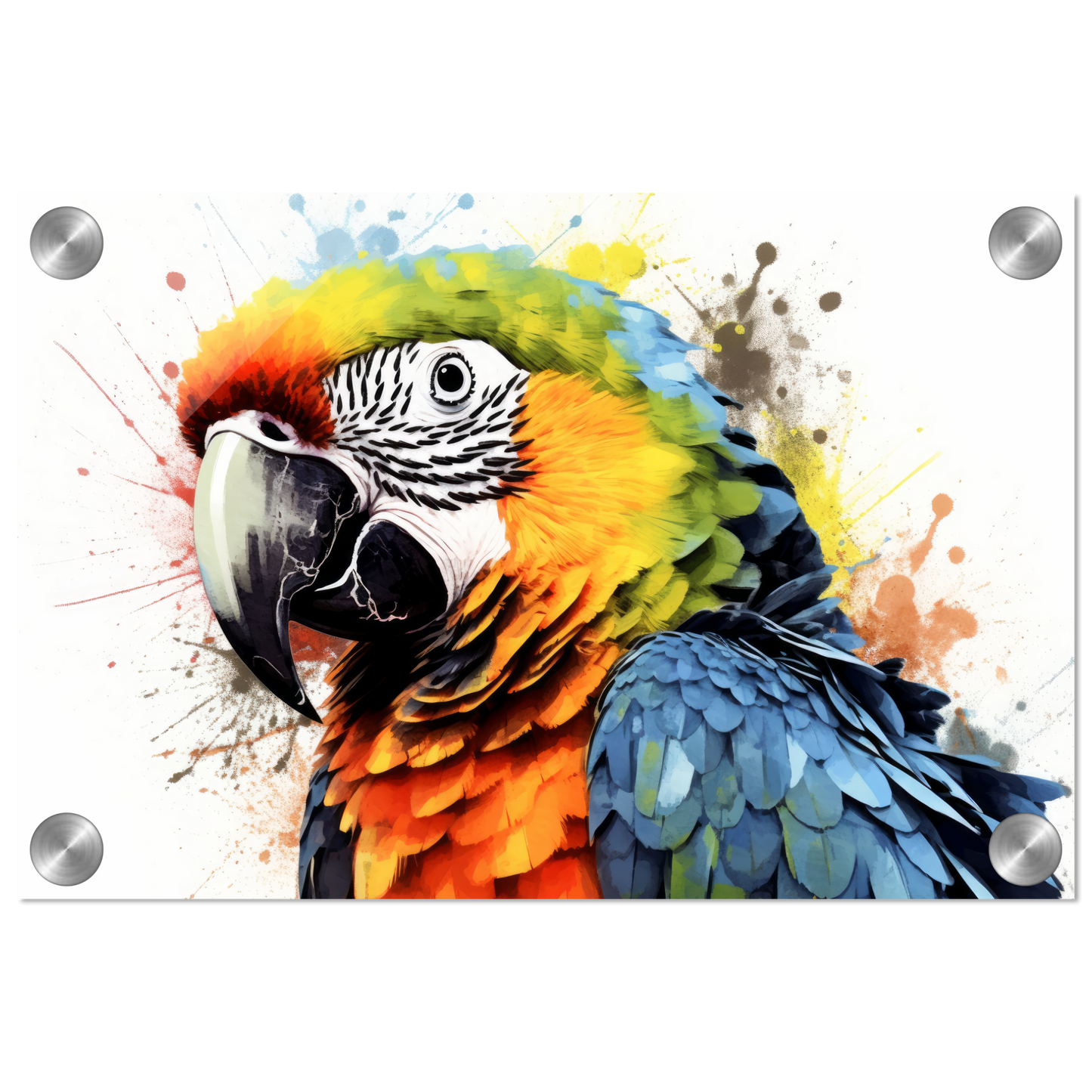 Papagei Pop-Art (BIRD42)