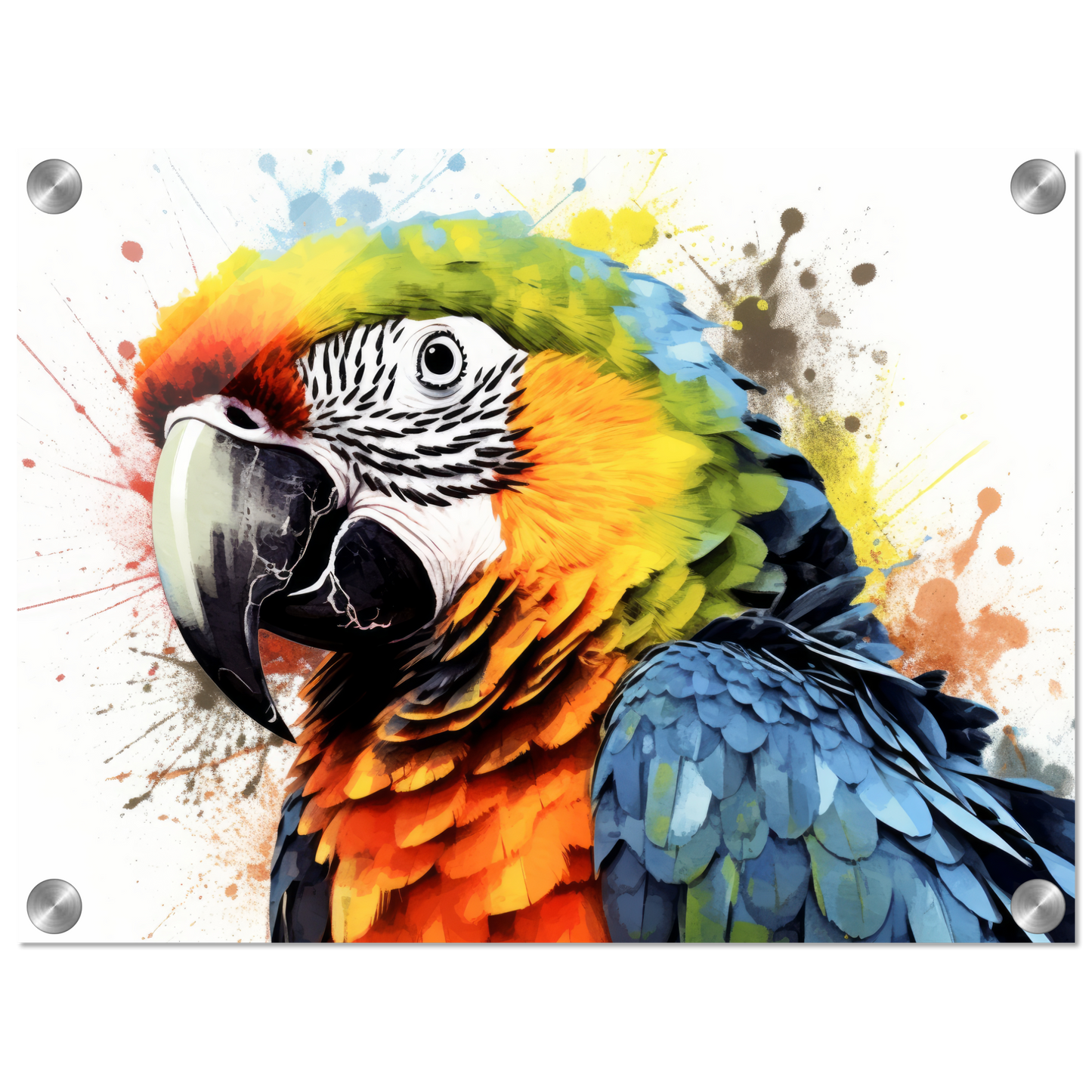 Papagei Pop-Art (BIRD42)