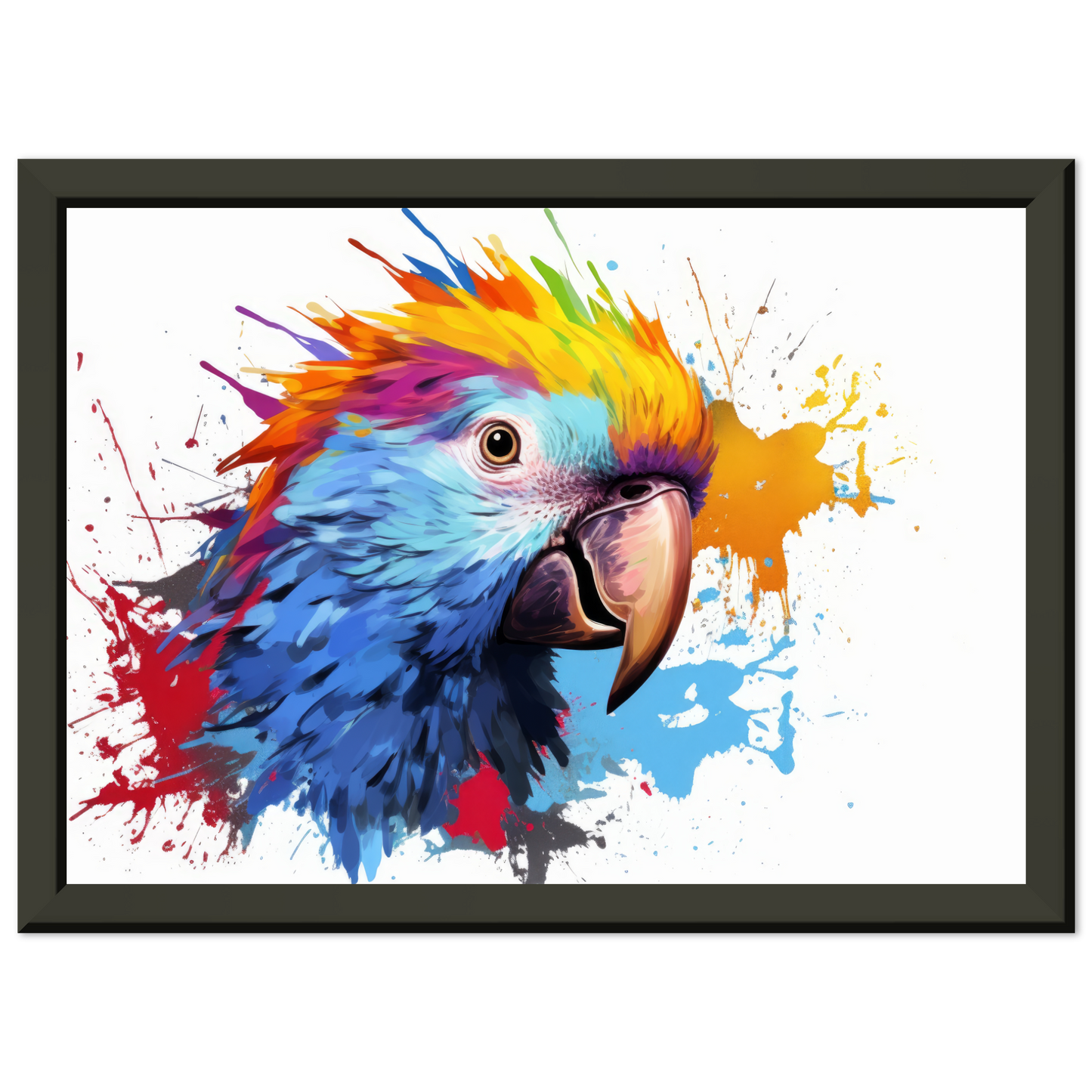 Papagei Pop-Art (BIRD43)