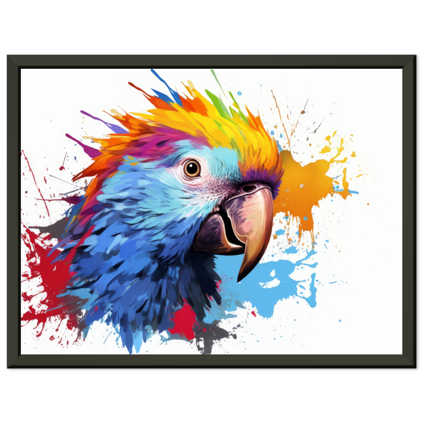 Papagei Pop-Art (BIRD43)