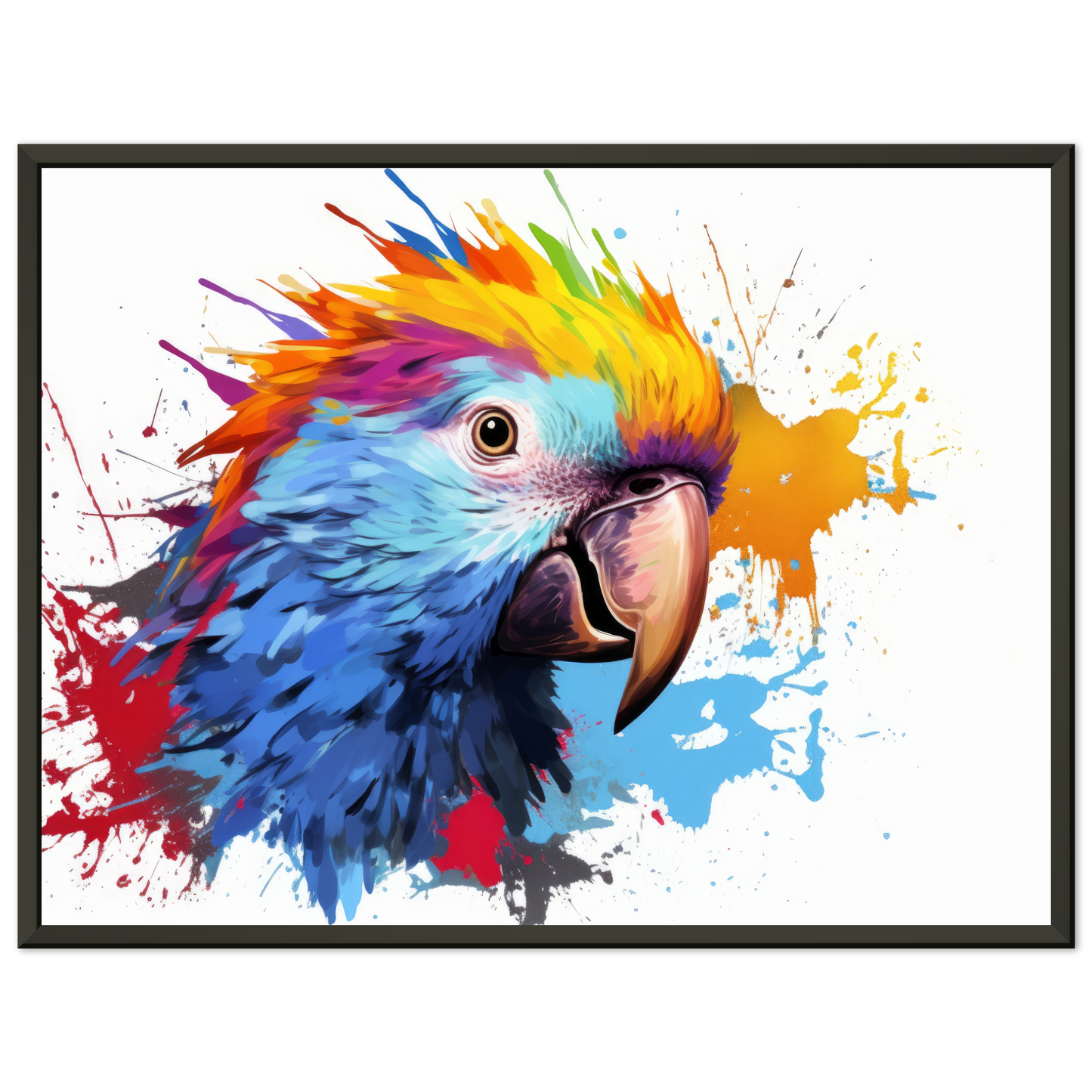 Papagei Pop-Art (BIRD43)