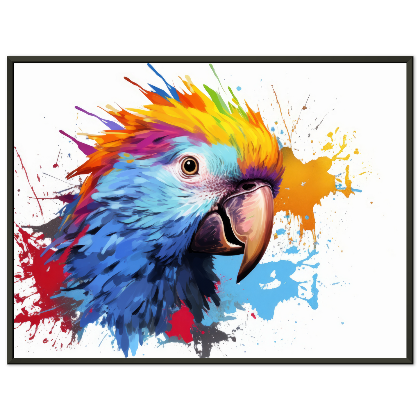 Papagei Pop-Art (BIRD43)