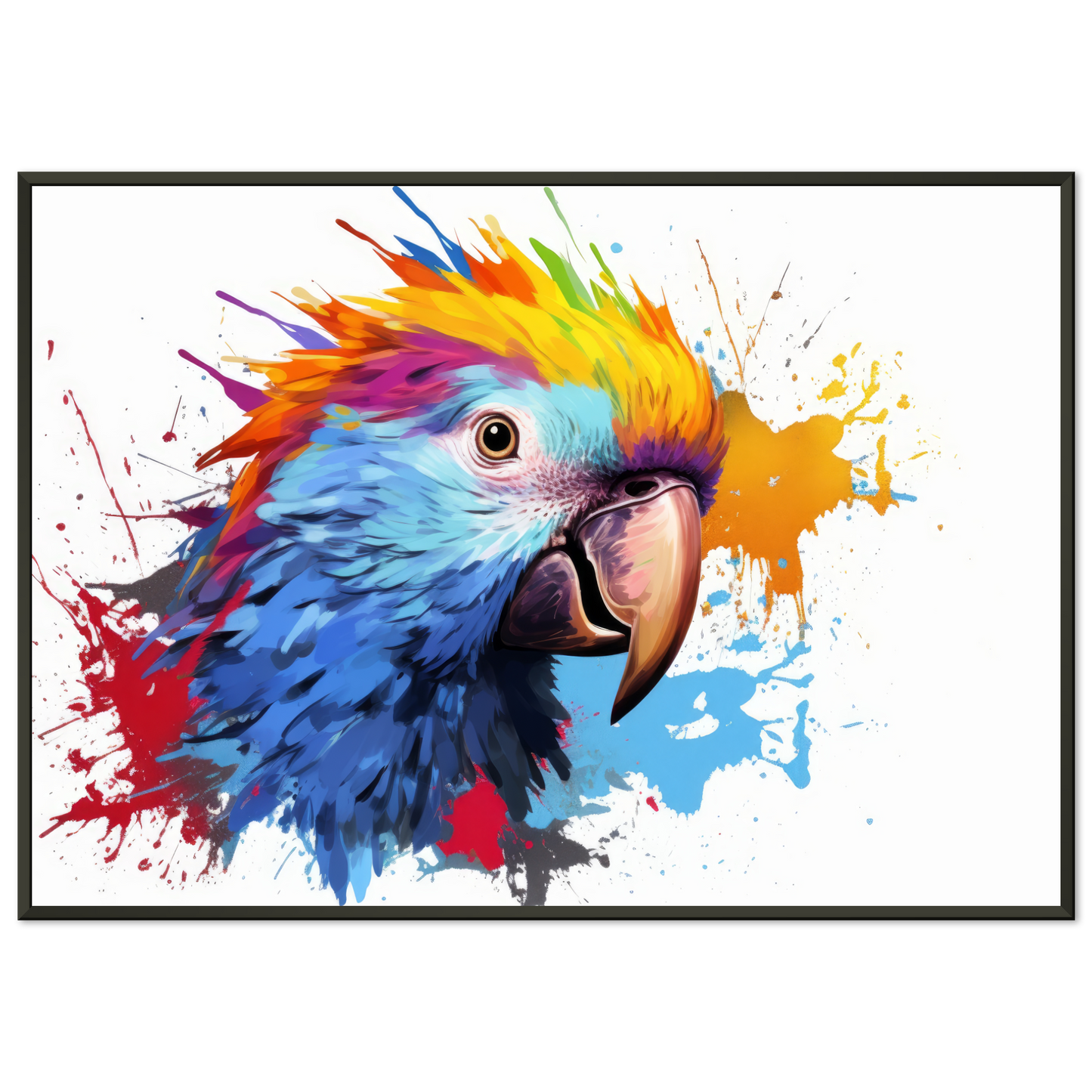 Papagei Pop-Art (BIRD43)