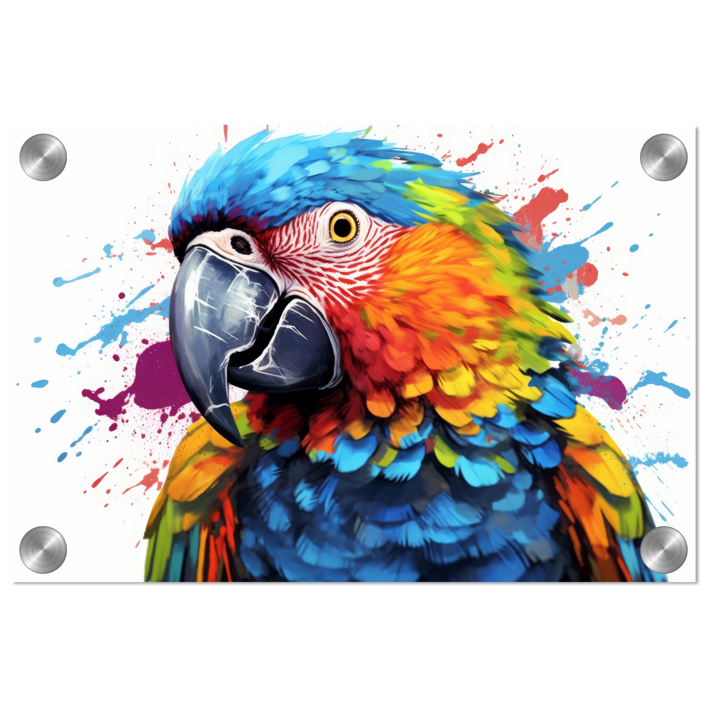Papagei Pop-Art (BIRD44)