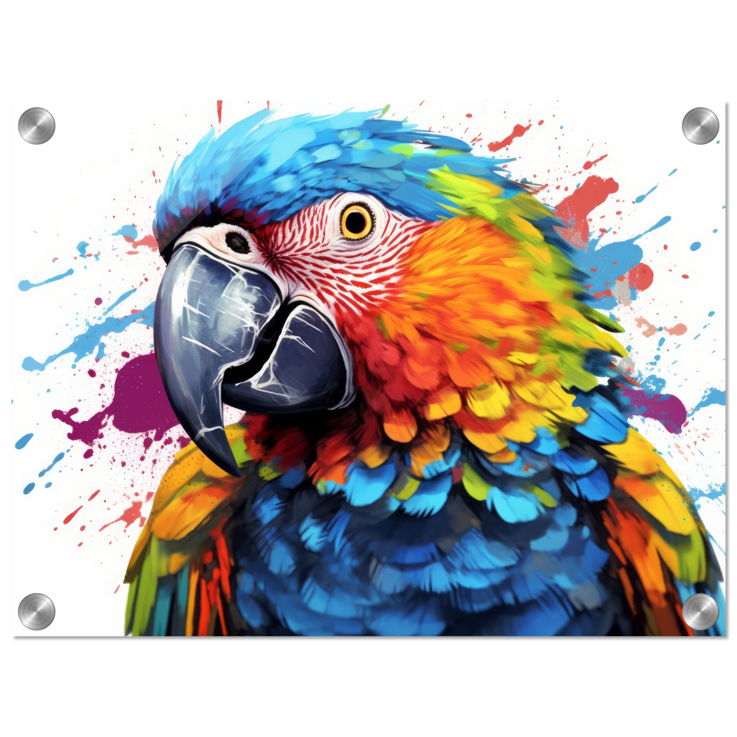 Papagei Pop-Art (BIRD44)