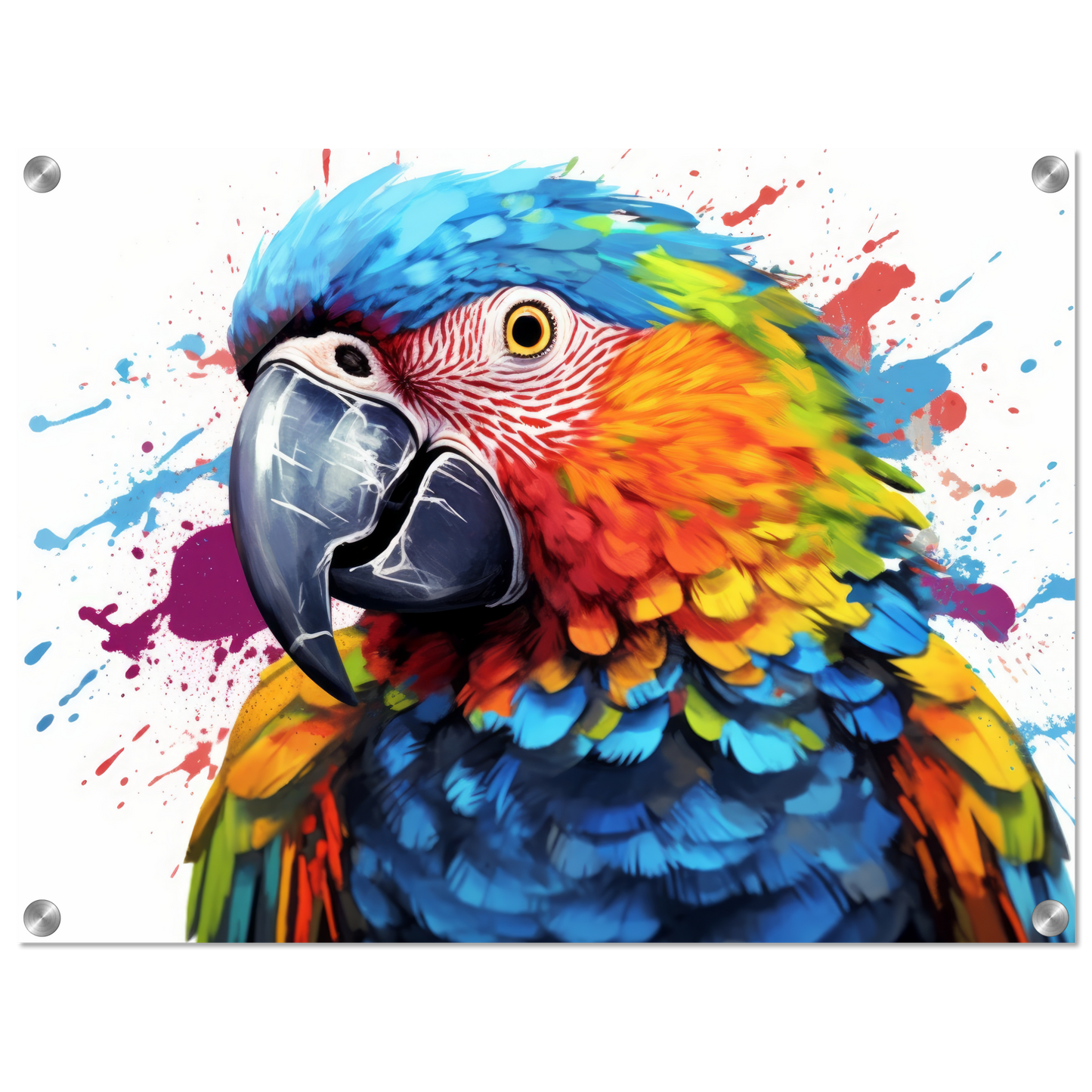 Papagei Pop-Art (BIRD44)