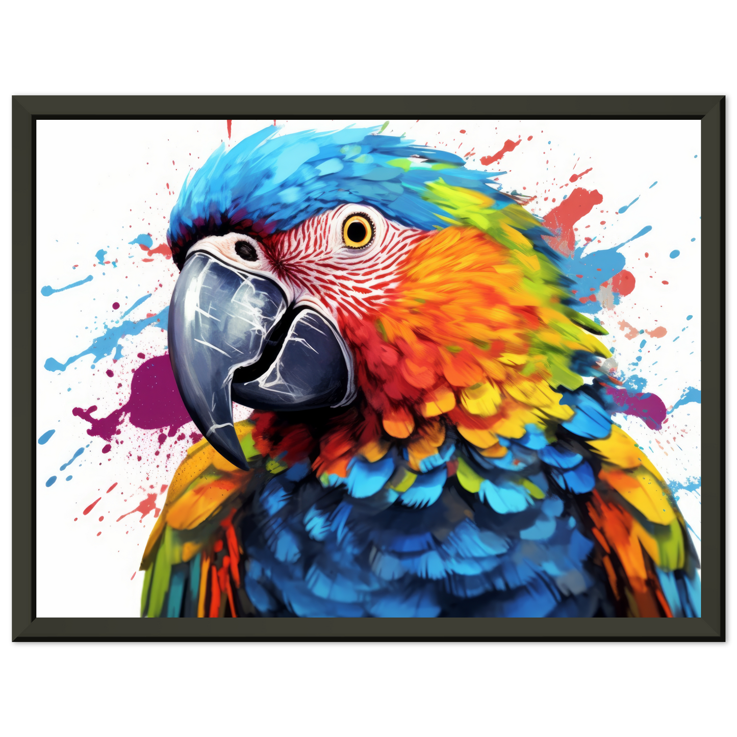 Papagei Pop-Art (BIRD44)