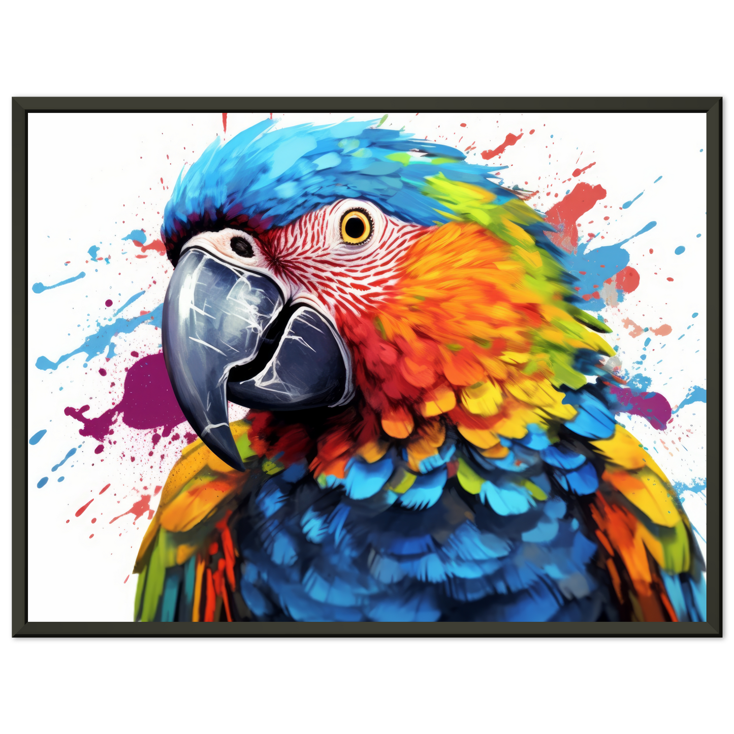 Papagei Pop-Art (BIRD44)