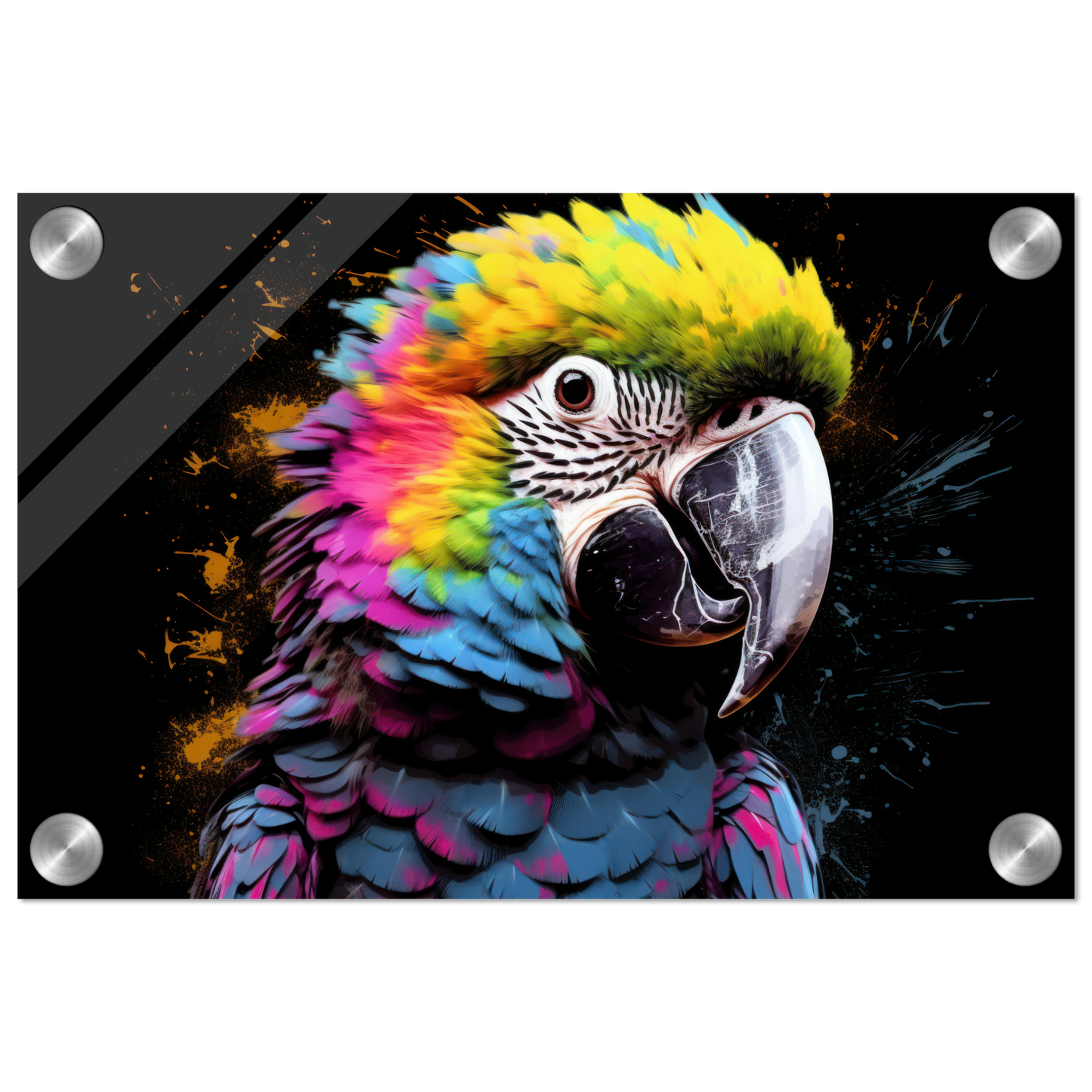 Papagei Pop-Art (BIRD45)