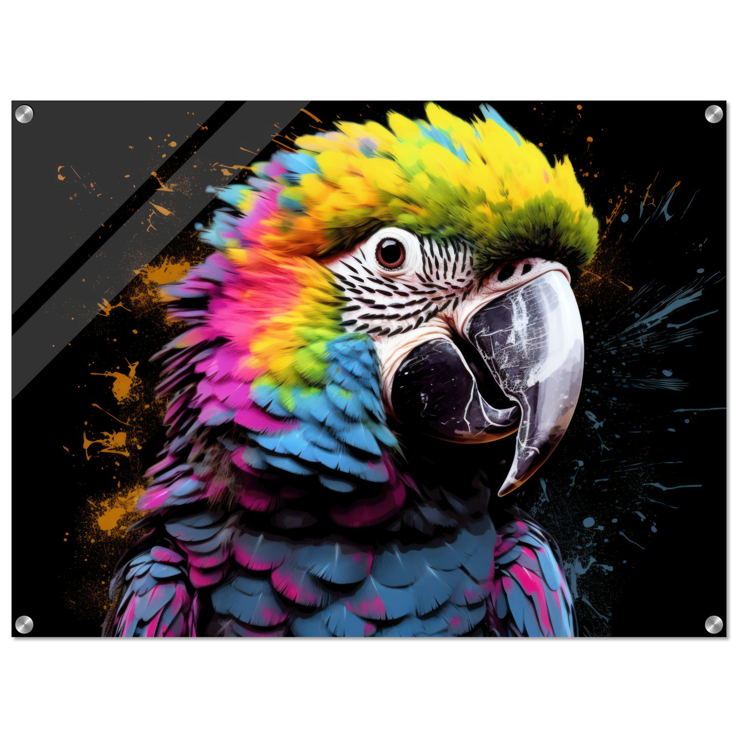 Papagei Pop-Art (BIRD45)