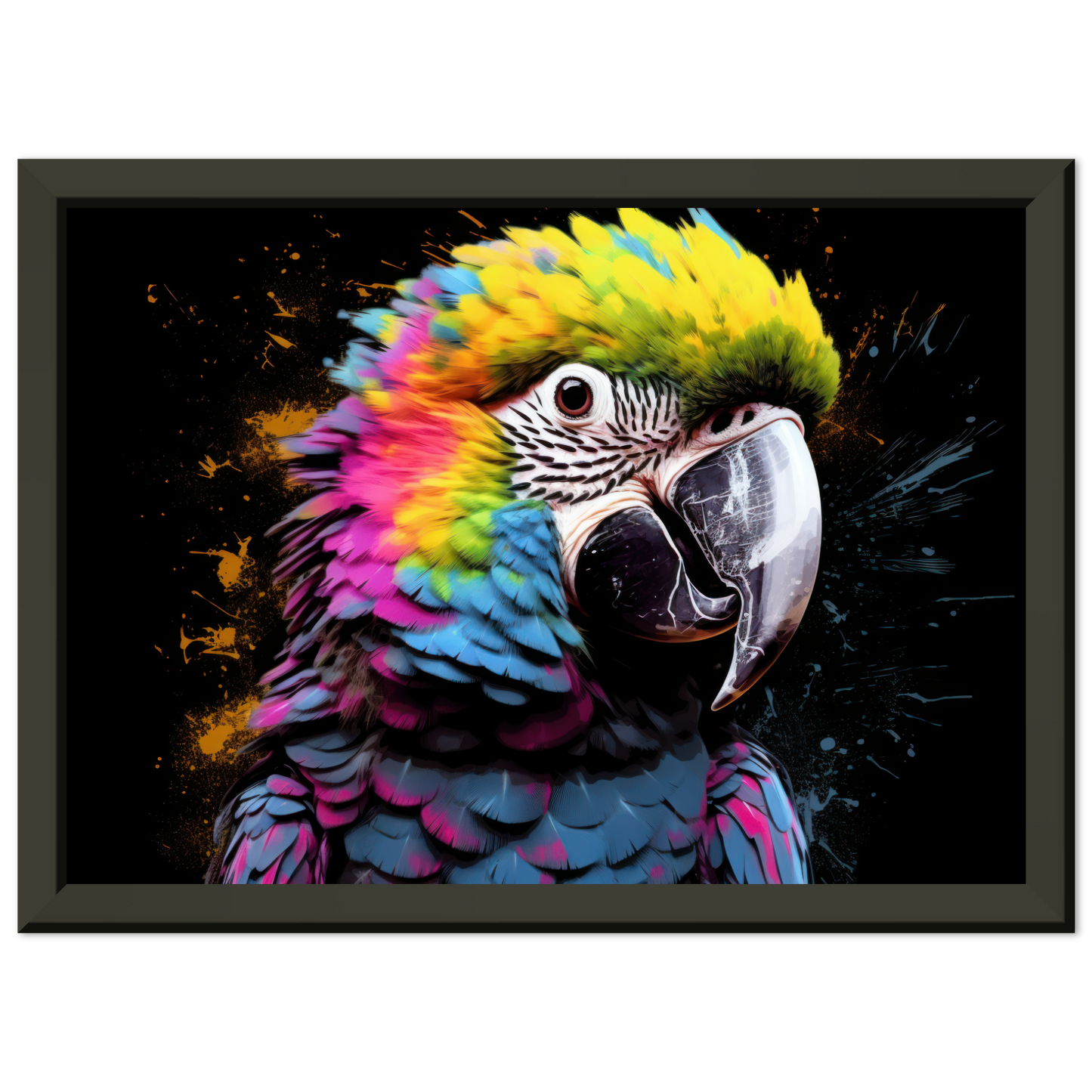 Papagei Pop-Art (BIRD45)