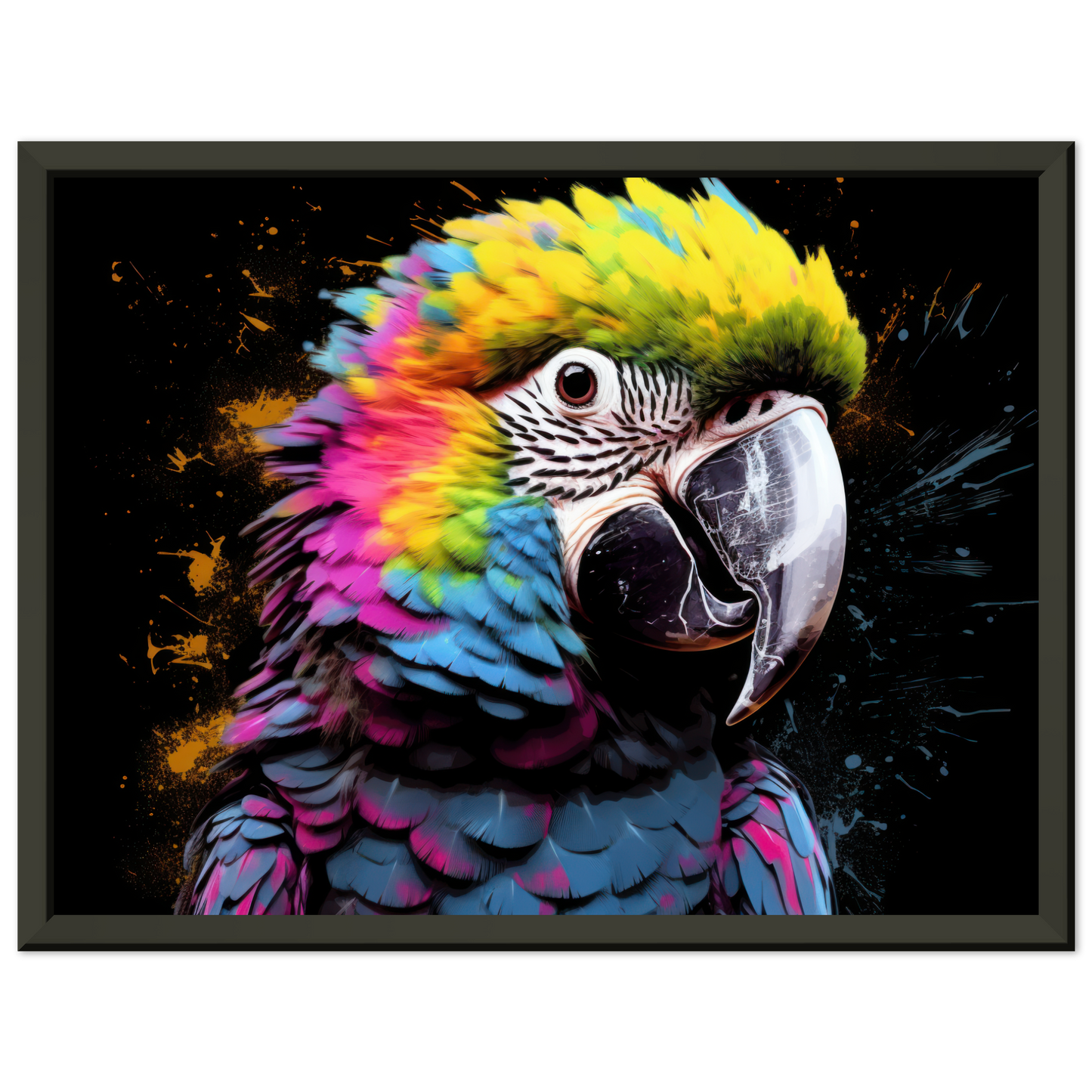 Papagei Pop-Art (BIRD45)