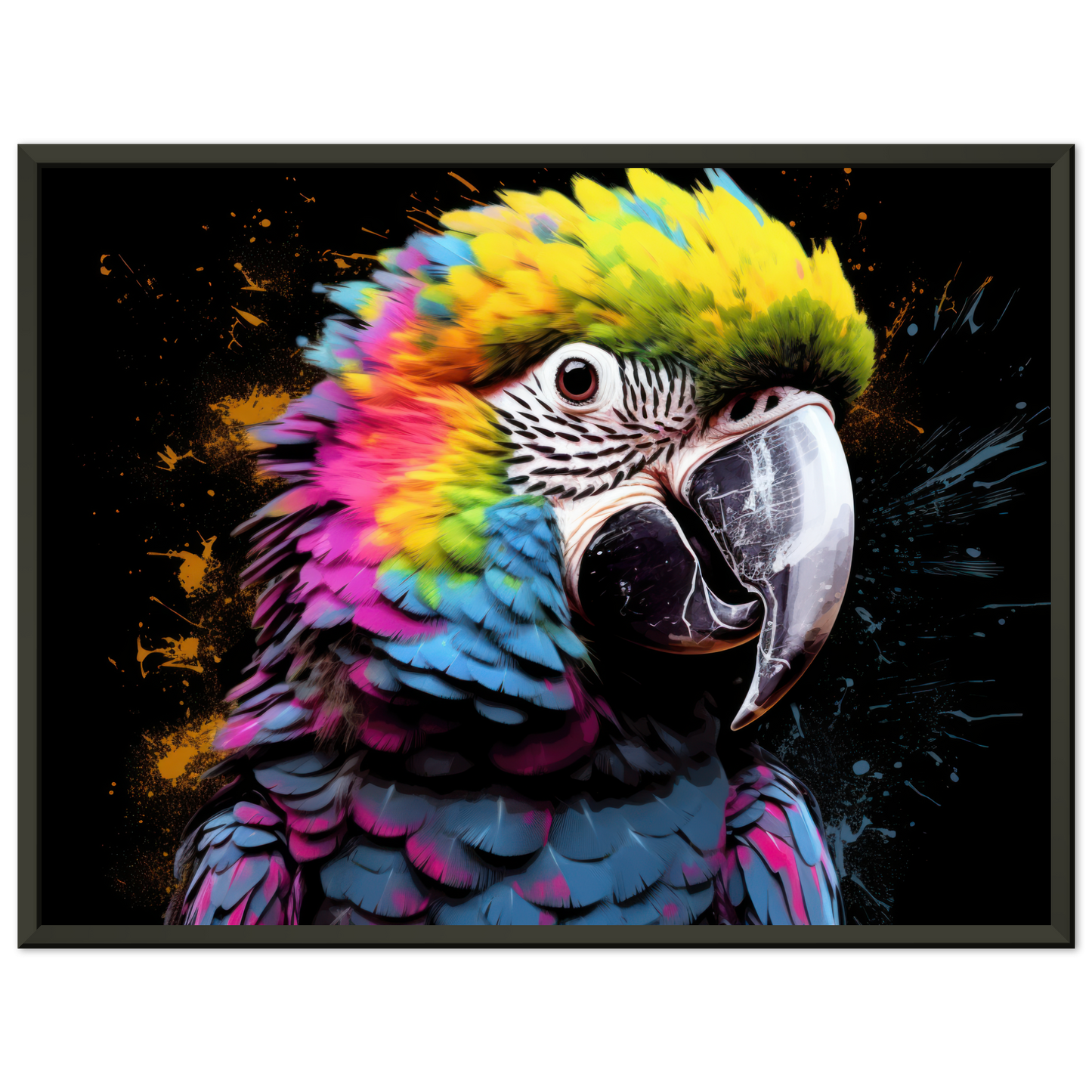 Papagei Pop-Art (BIRD45)