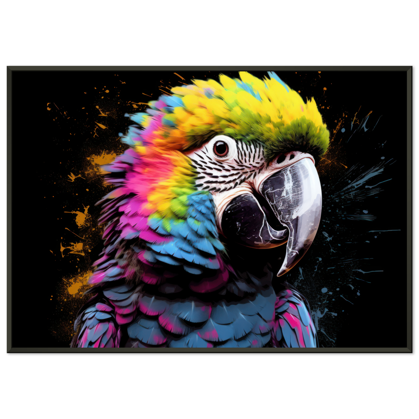 Papagei Pop-Art (BIRD45)