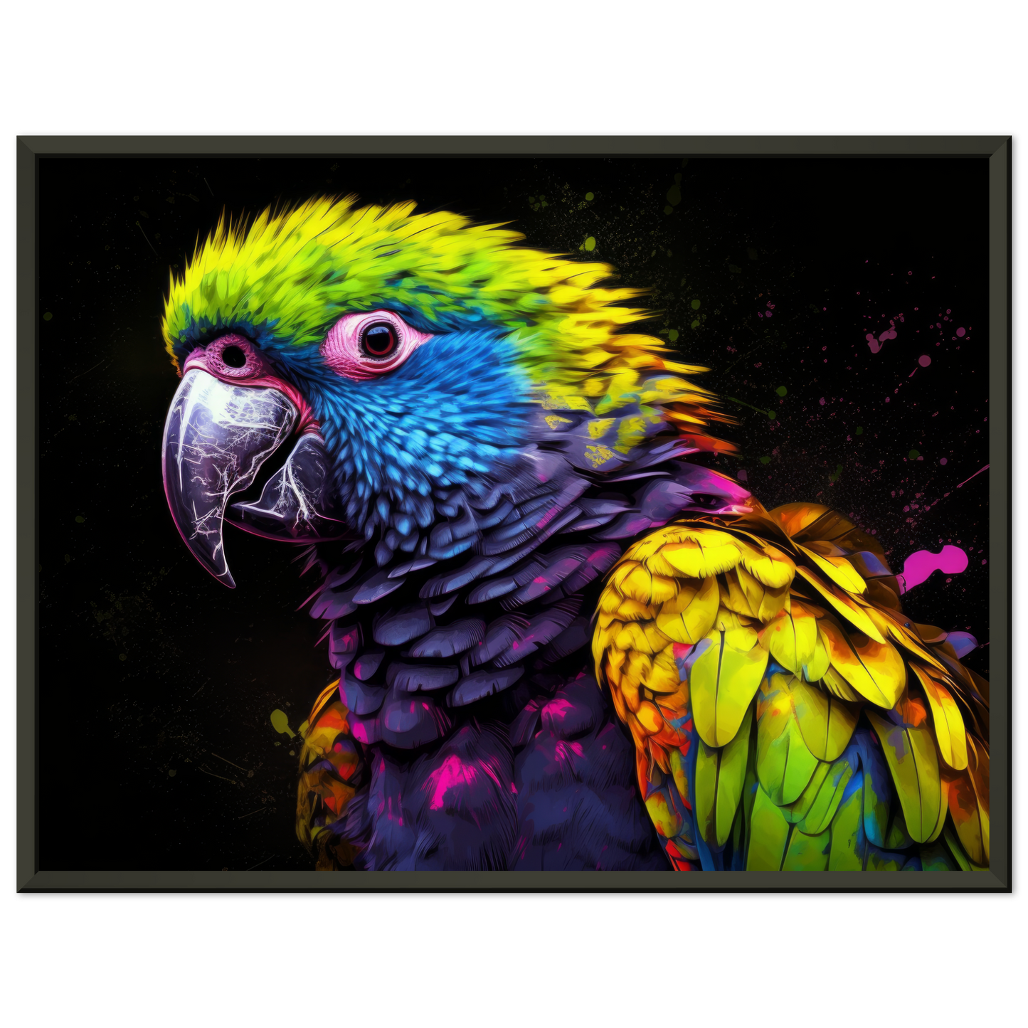 Papagei Pop-Art (BIRD46)