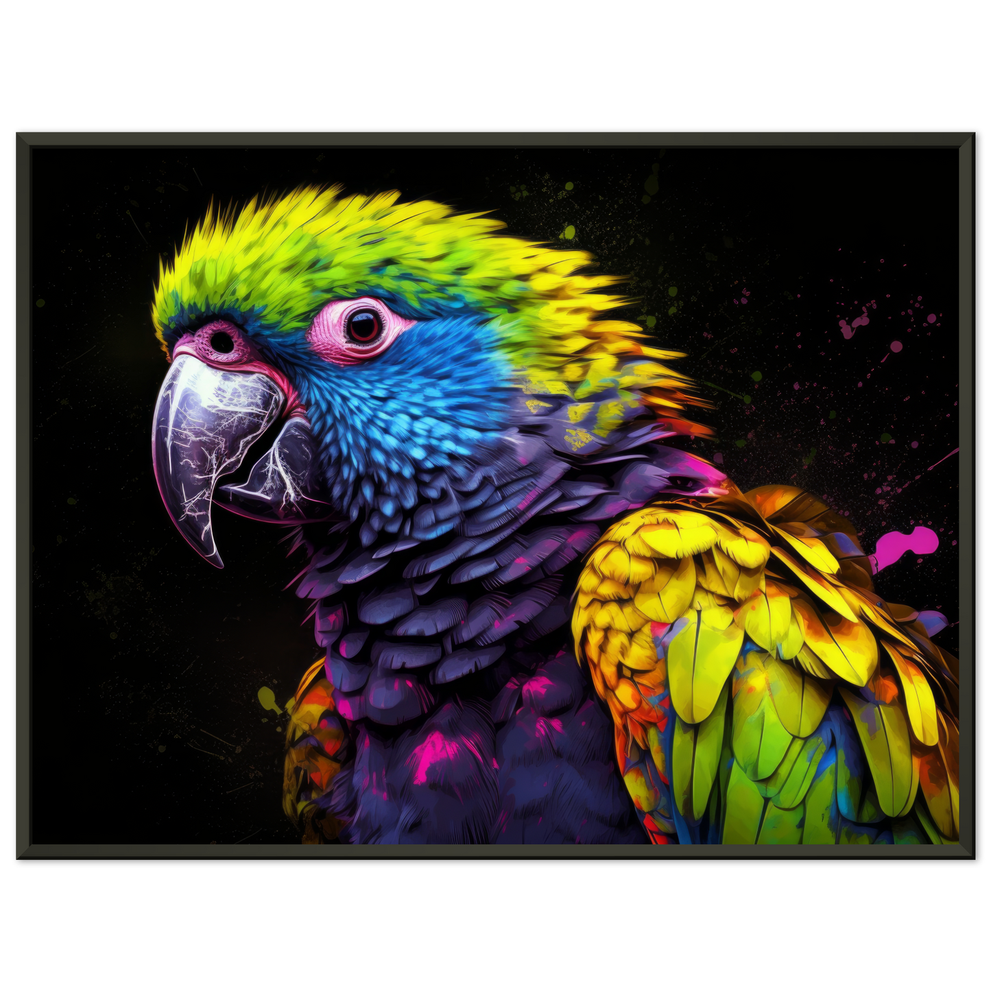 Papagei Pop-Art (BIRD46)