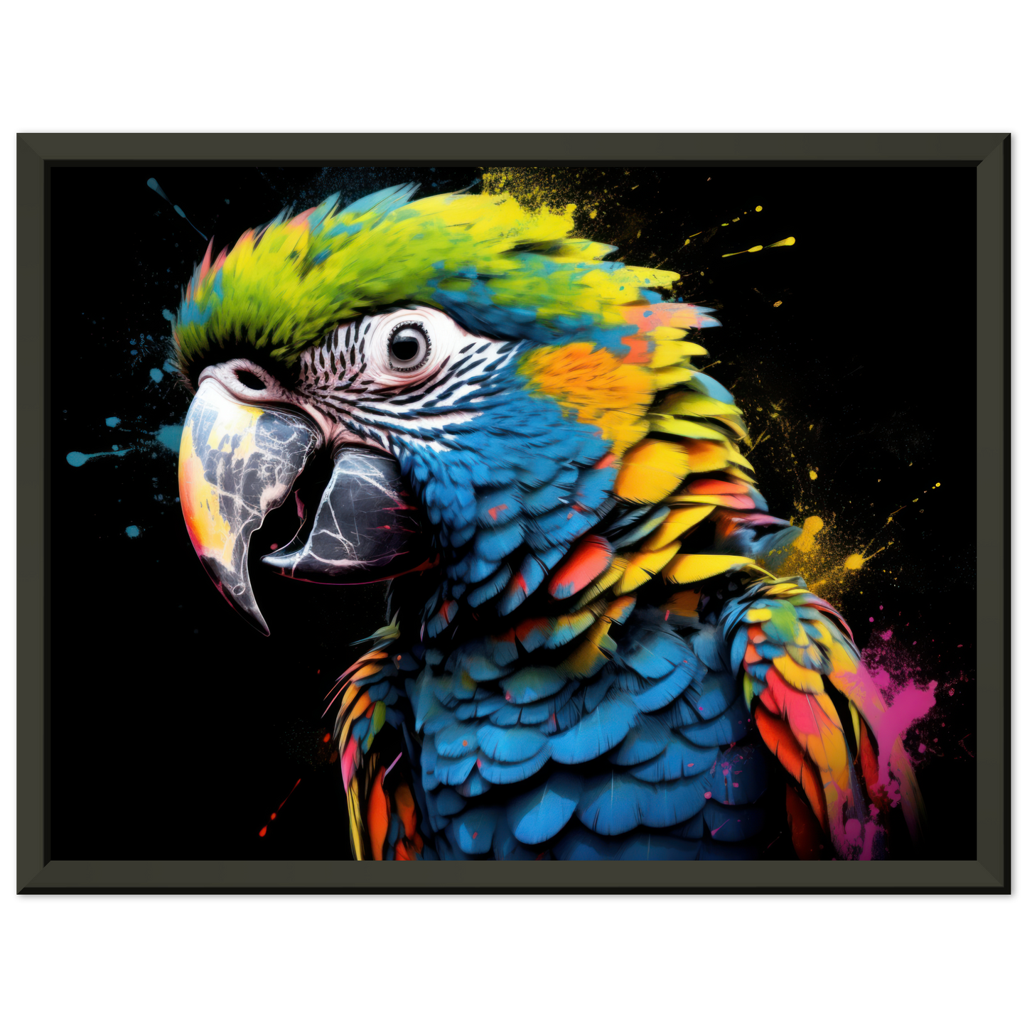 Papagei Pop-Art (BIRD48)