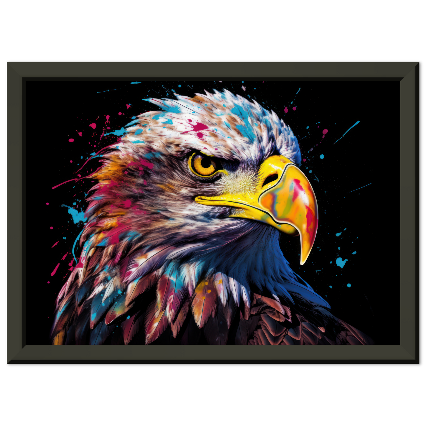 Weißkopf Seeadler Pop-Art (BIRD49)