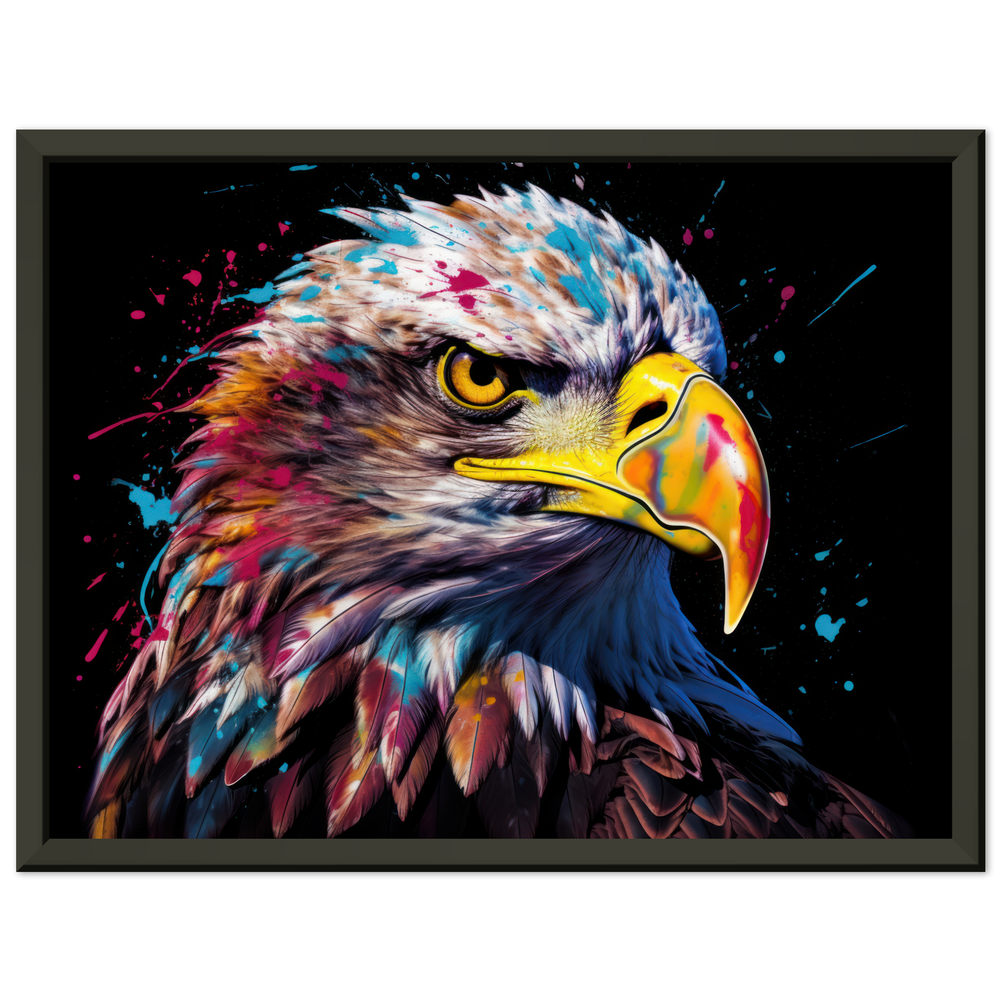 Weißkopf Seeadler Pop-Art (BIRD49)