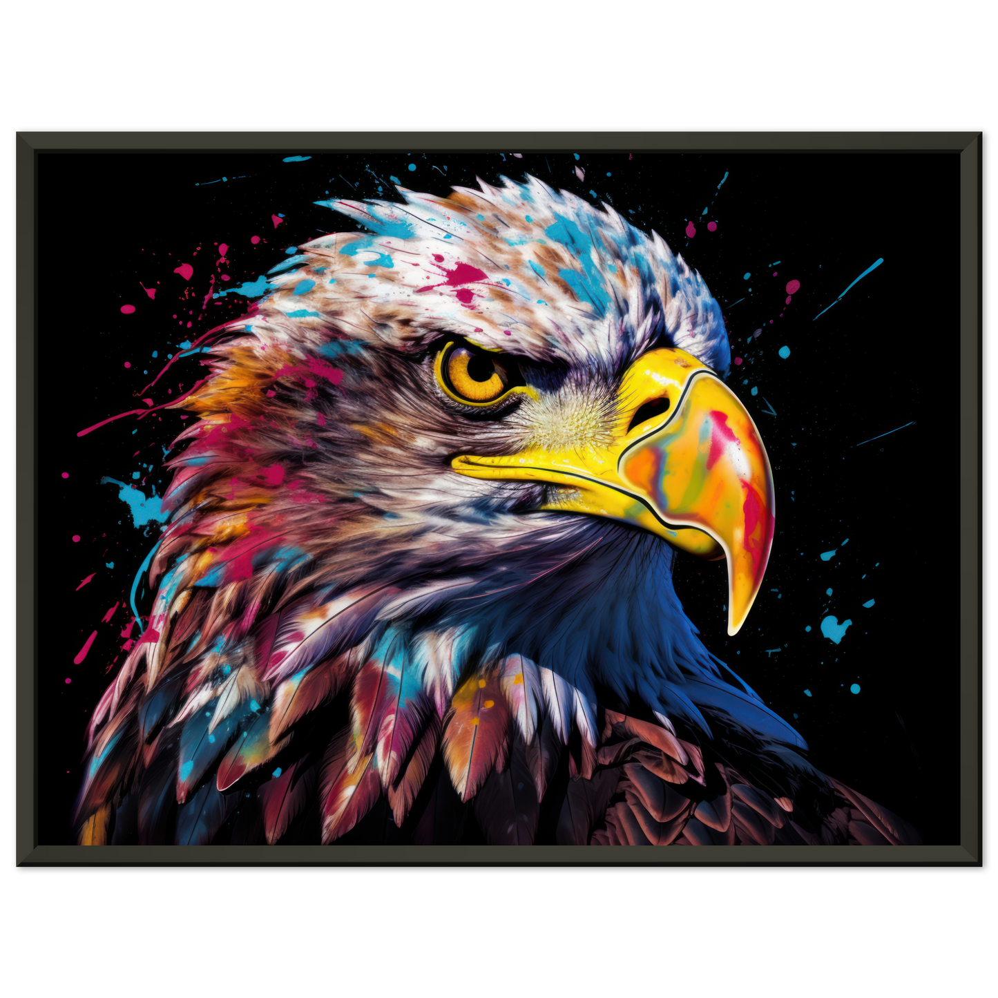 Weißkopf Seeadler Pop-Art (BIRD49)