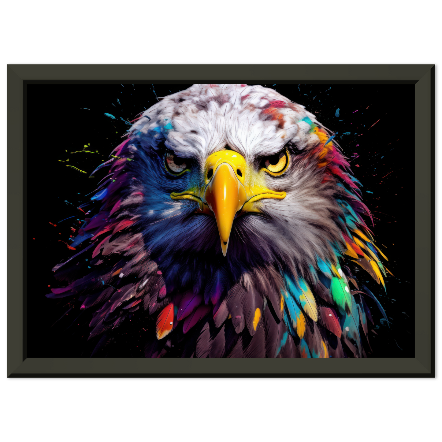Weißkopf Seeadler Pop-Art (BIRD50)