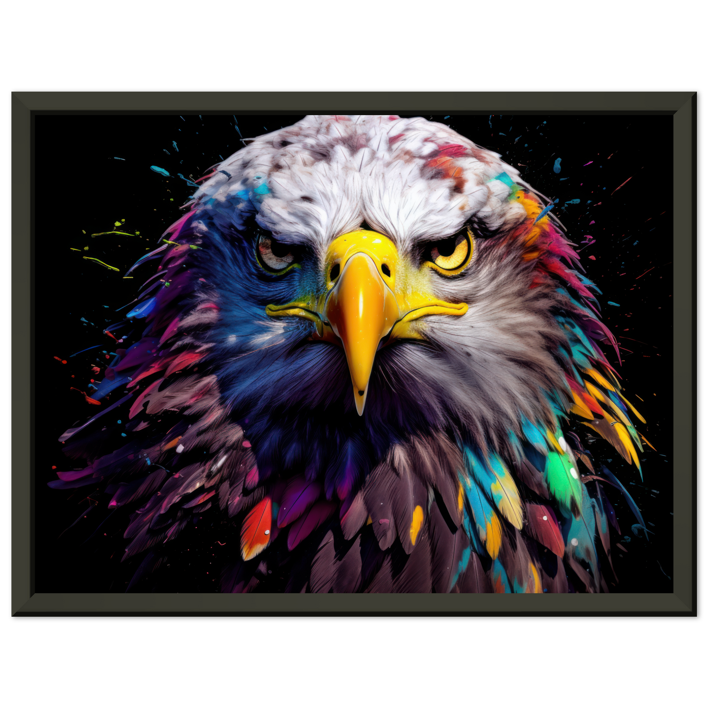 Weißkopf Seeadler Pop-Art (BIRD50)