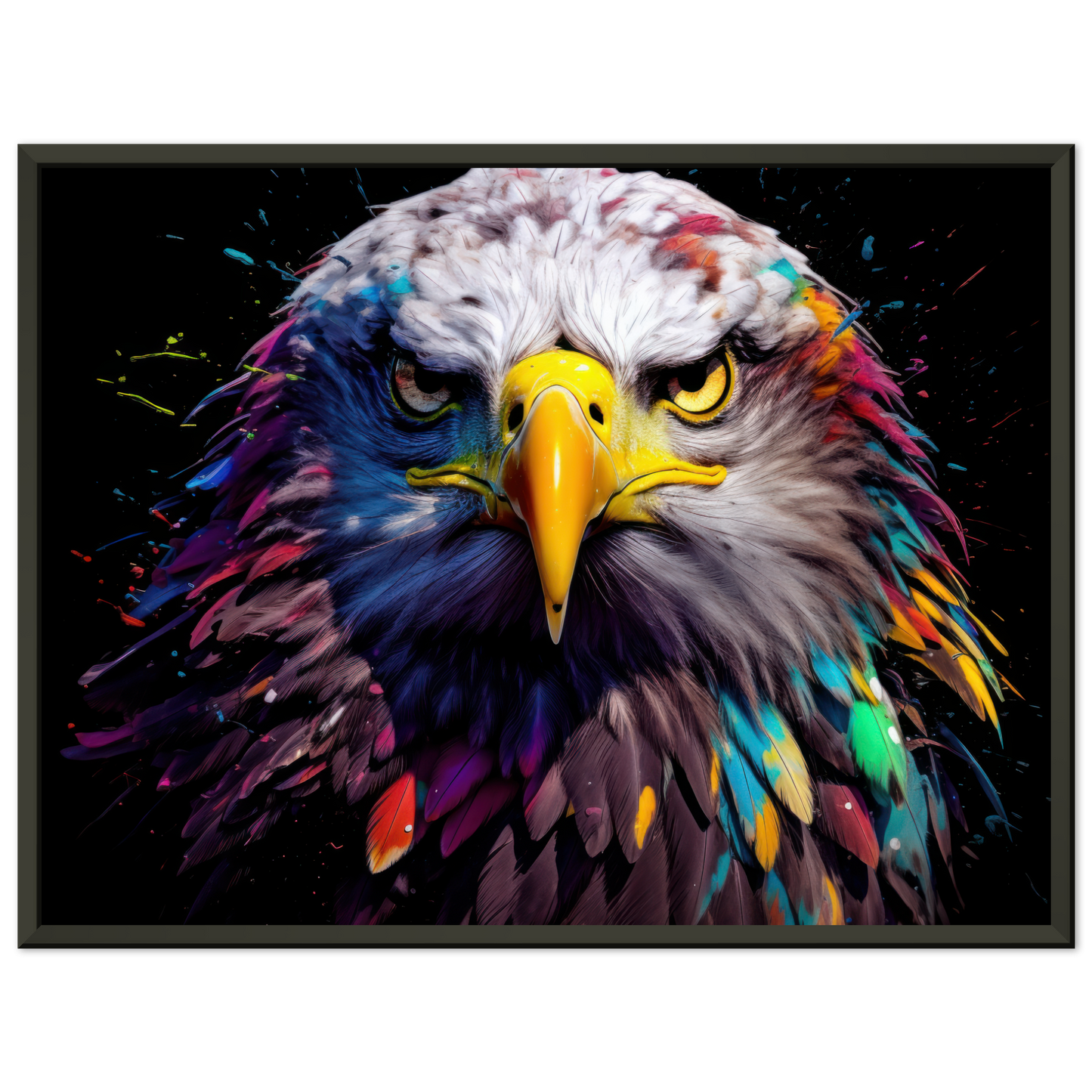 Weißkopf Seeadler Pop-Art (BIRD50)