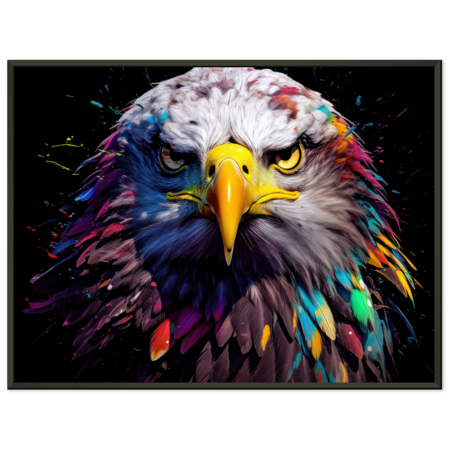 Weißkopf Seeadler Pop-Art (BIRD50)
