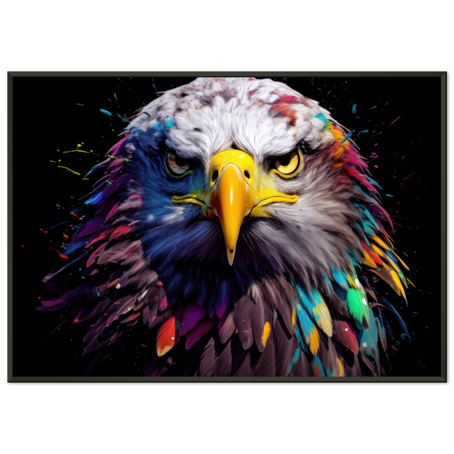 Weißkopf Seeadler Pop-Art (BIRD50)