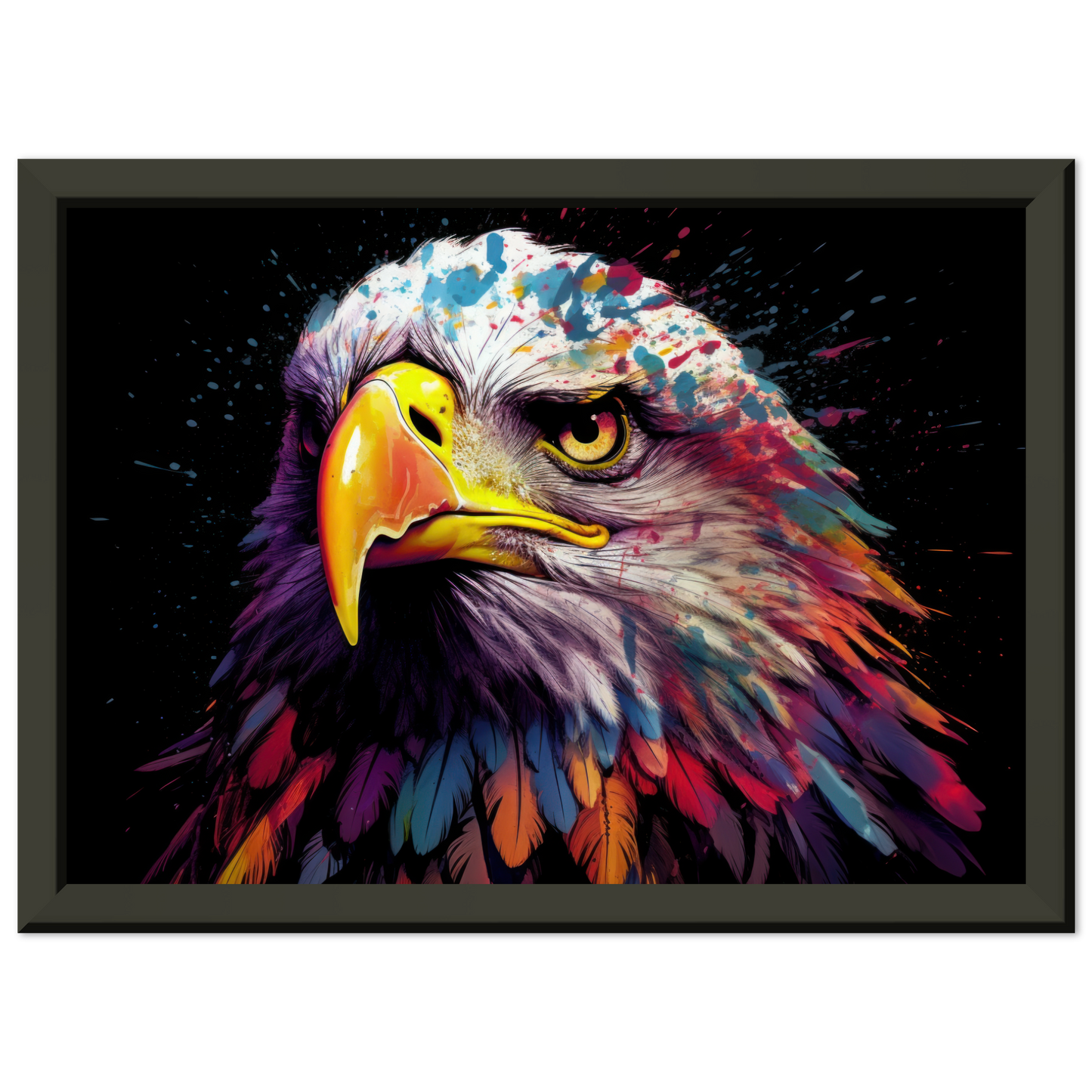 Weißkopf Seeadler Pop-Art (BIRD51)