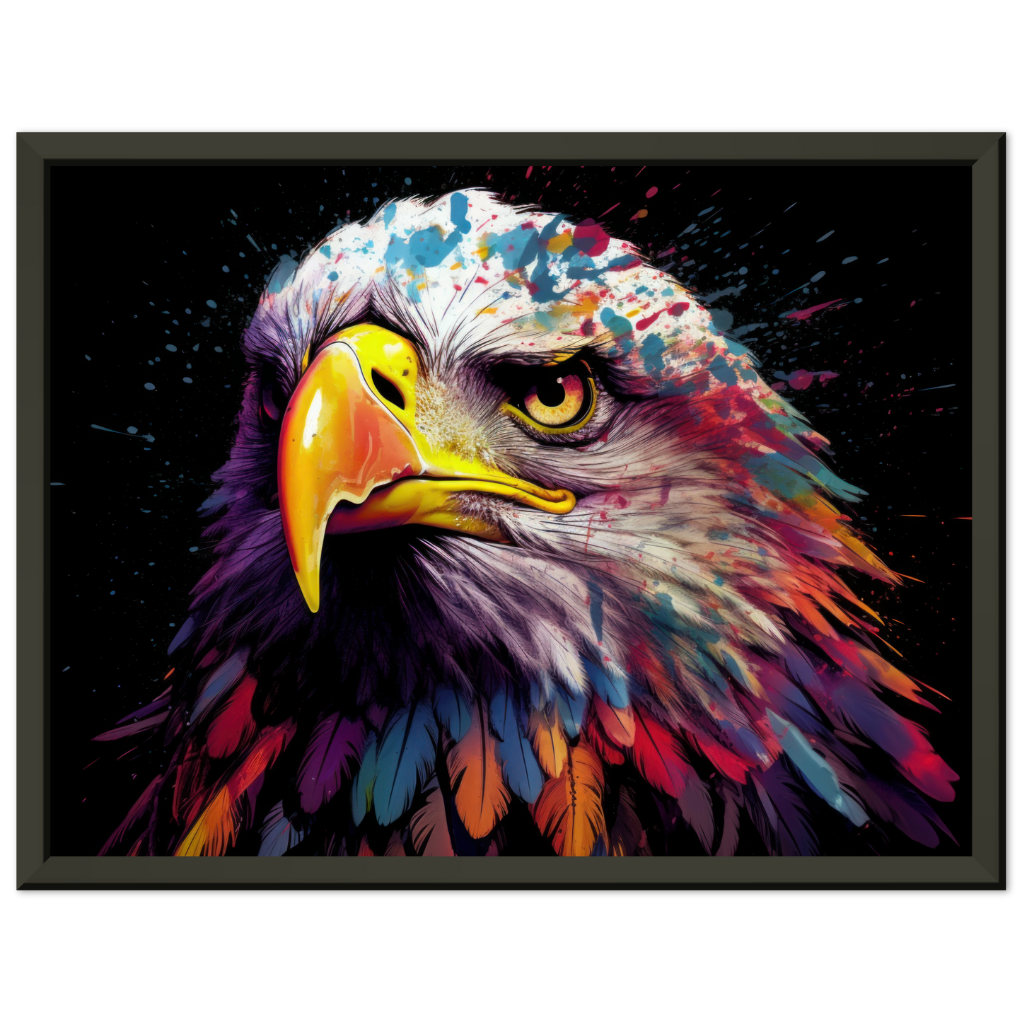 Weißkopf Seeadler Pop-Art (BIRD51)