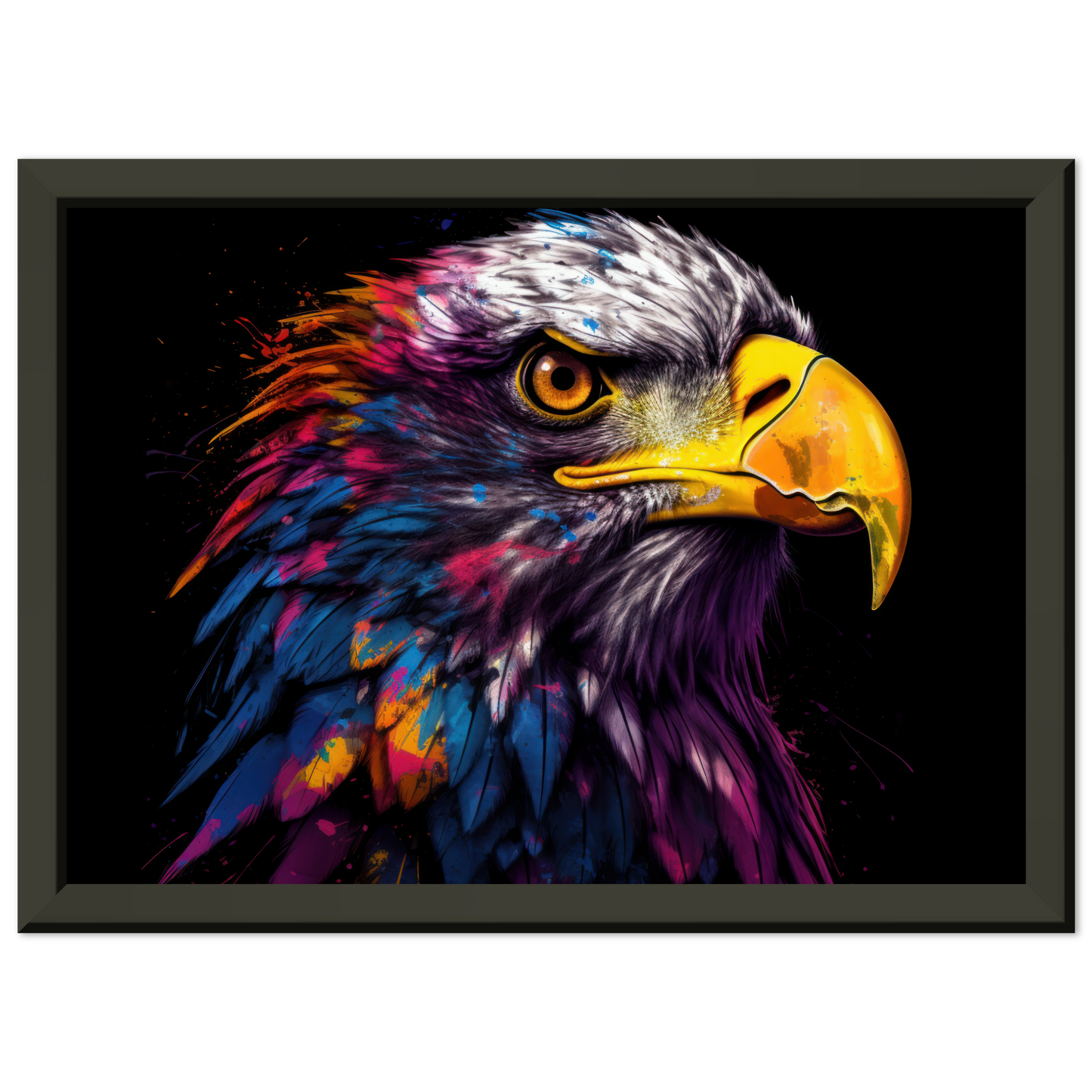 Weißkopf Seeadler Pop-Art (BIRD52)