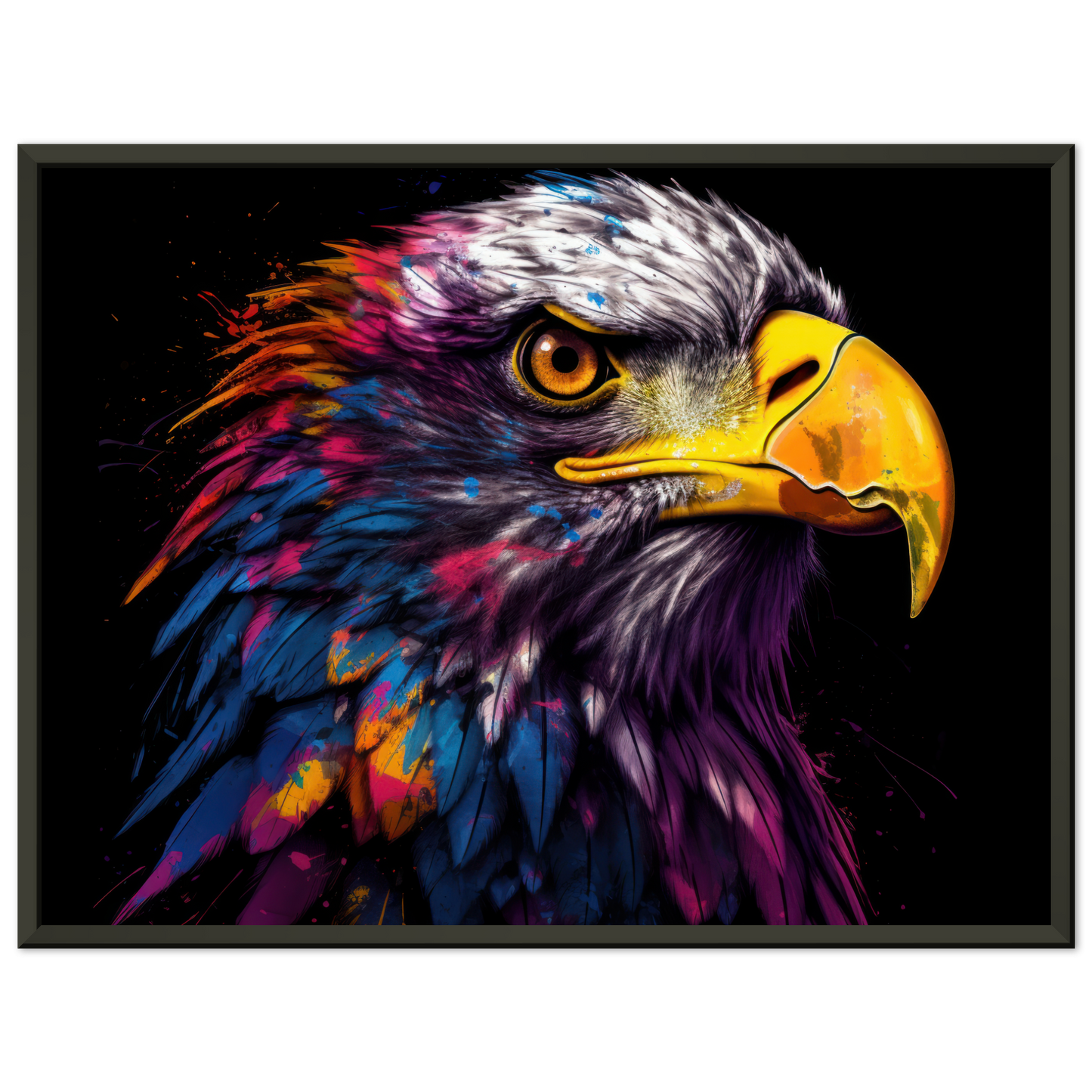Weißkopf Seeadler Pop-Art (BIRD52)