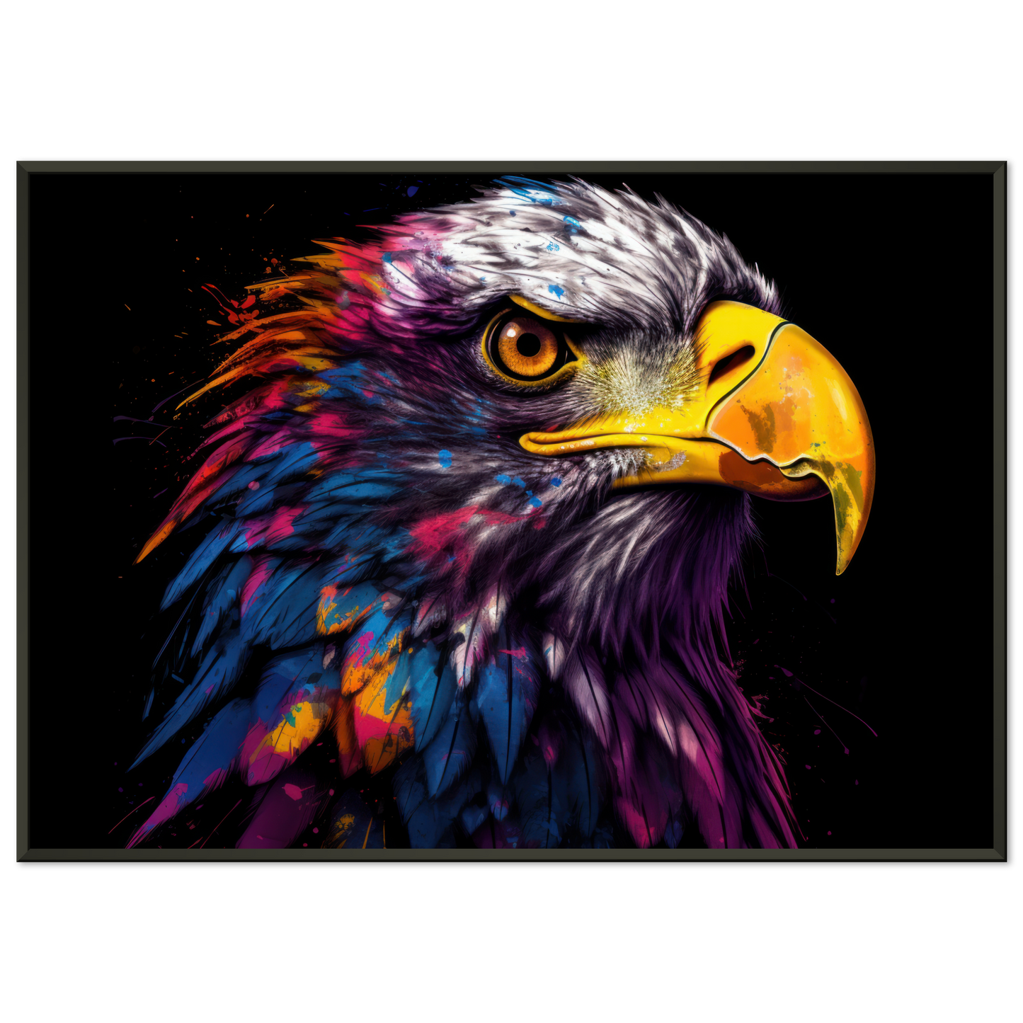 Weißkopf Seeadler Pop-Art (BIRD52)