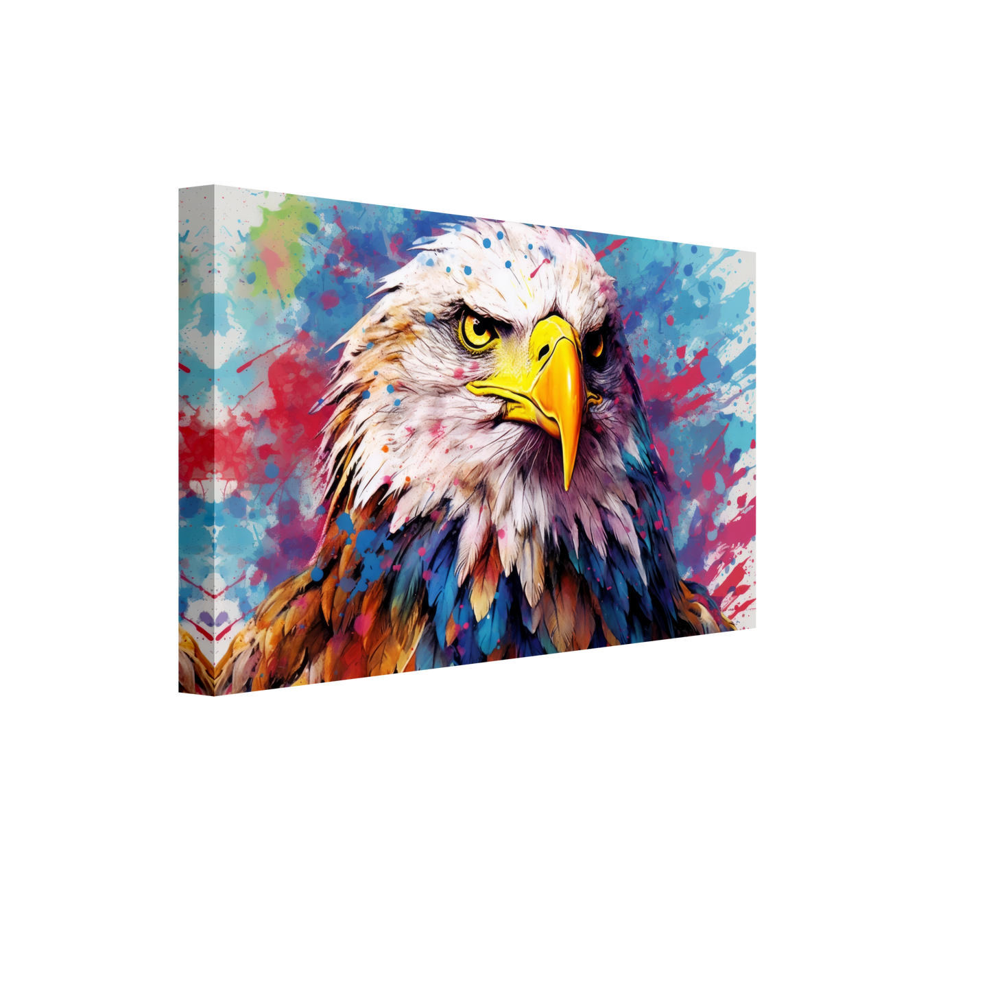 Weißkopf Seeadler Pop-Art (BIRD53)