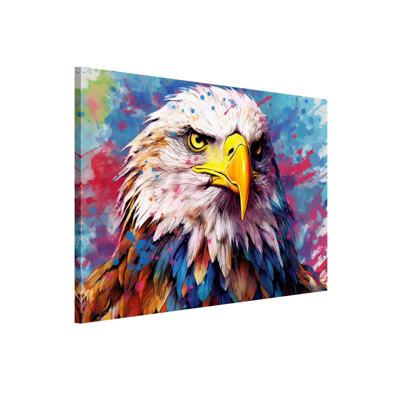 Weißkopf Seeadler Pop-Art (BIRD53)