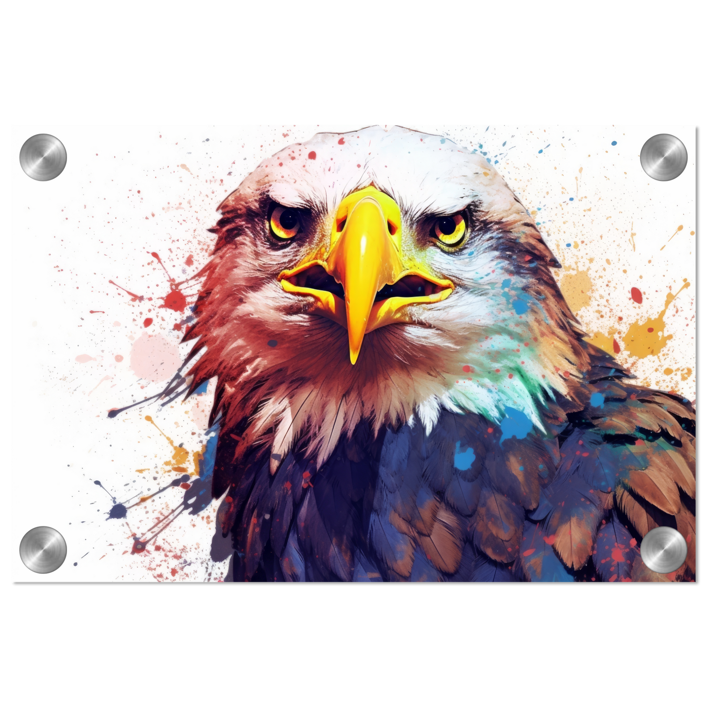 Weißkopf Seeadler Pop-Art (BIRD54)