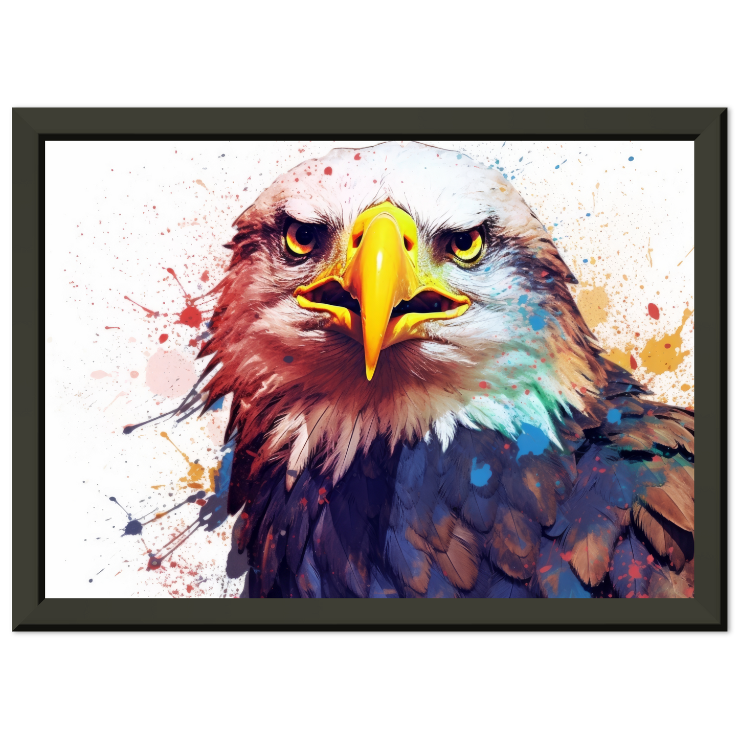 Weißkopf Seeadler Pop-Art (BIRD54)