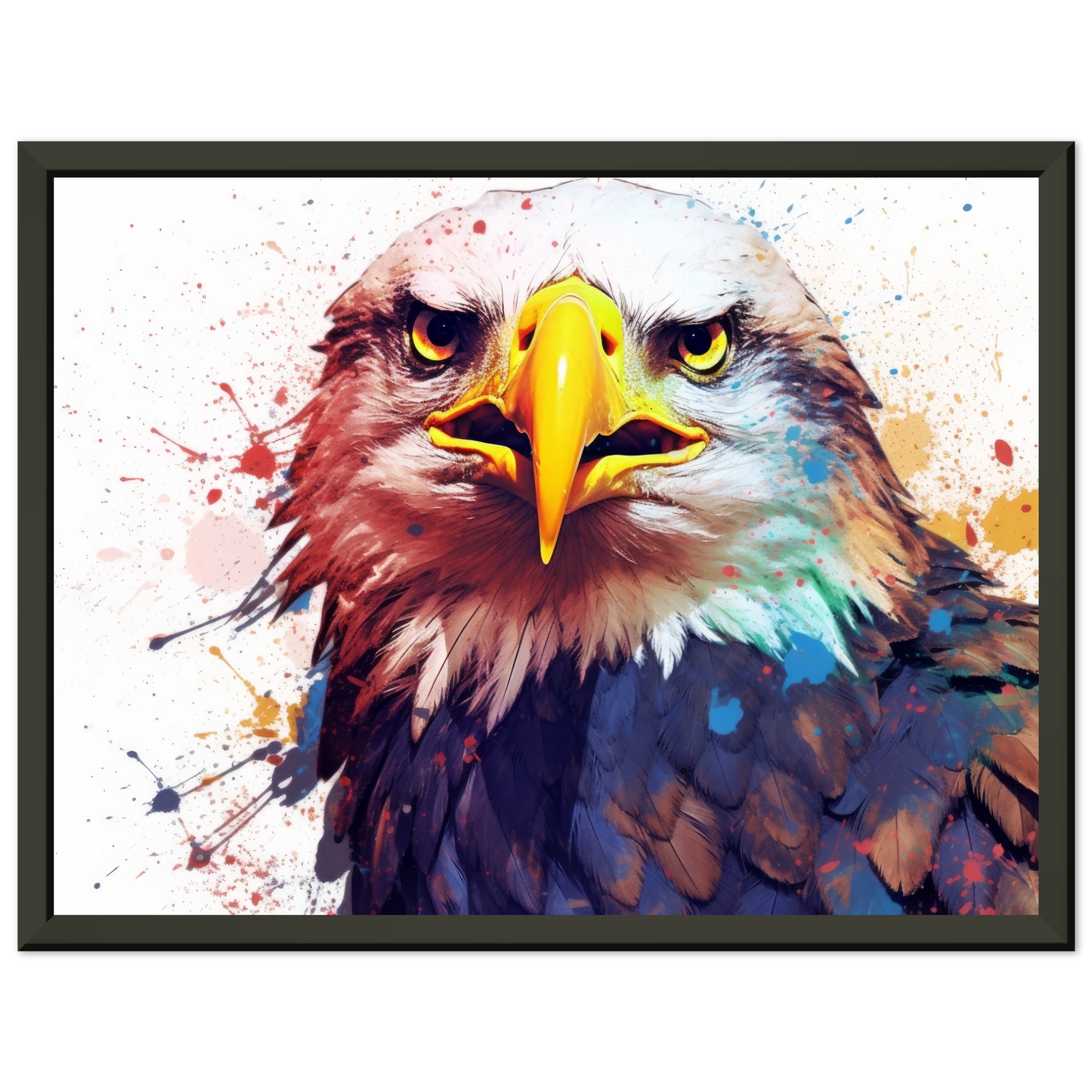 Weißkopf Seeadler Pop-Art (BIRD54)