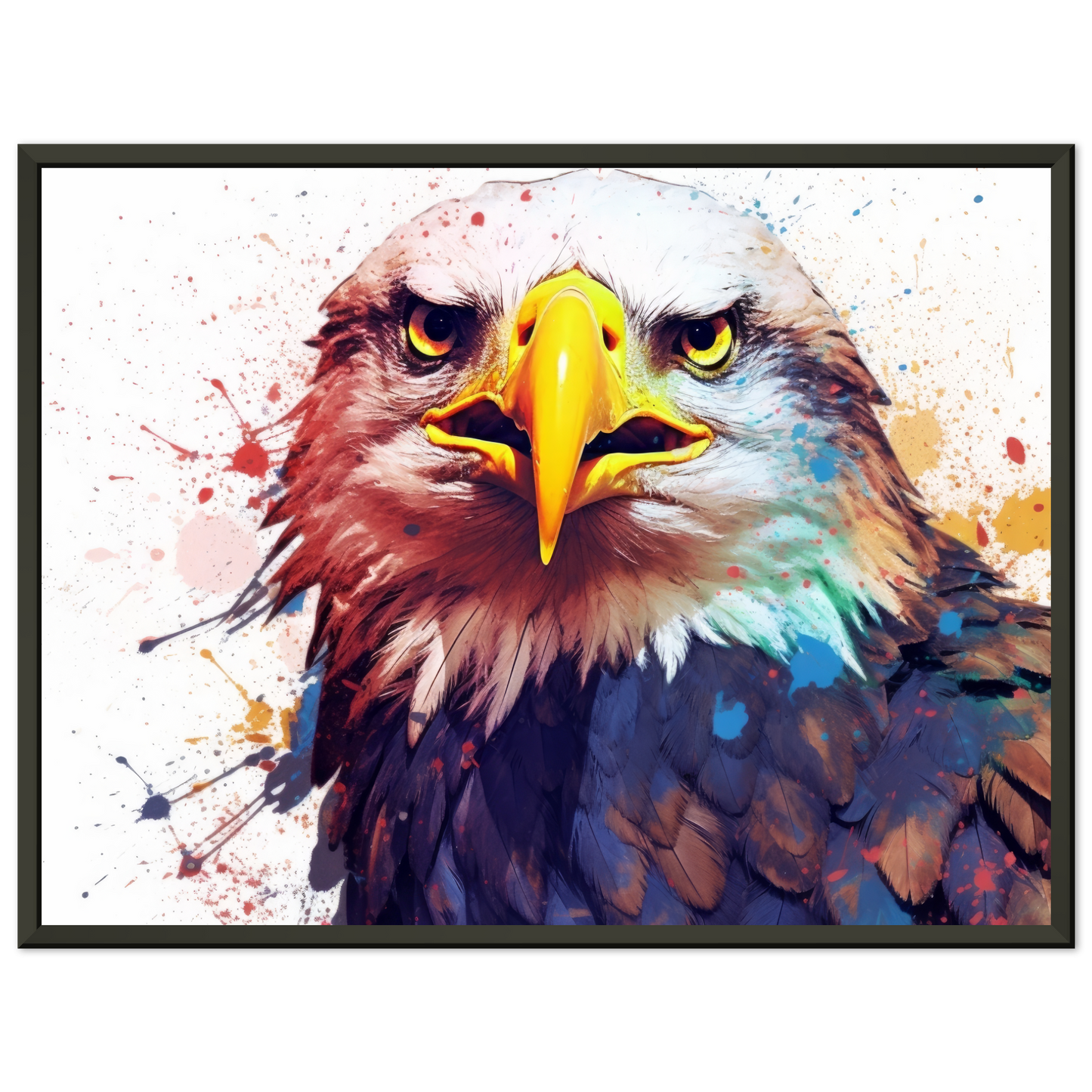 Weißkopf Seeadler Pop-Art (BIRD54)