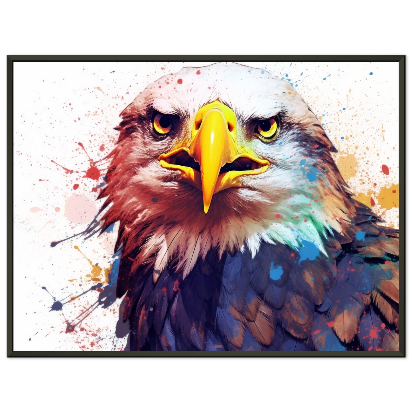 Weißkopf Seeadler Pop-Art (BIRD54)