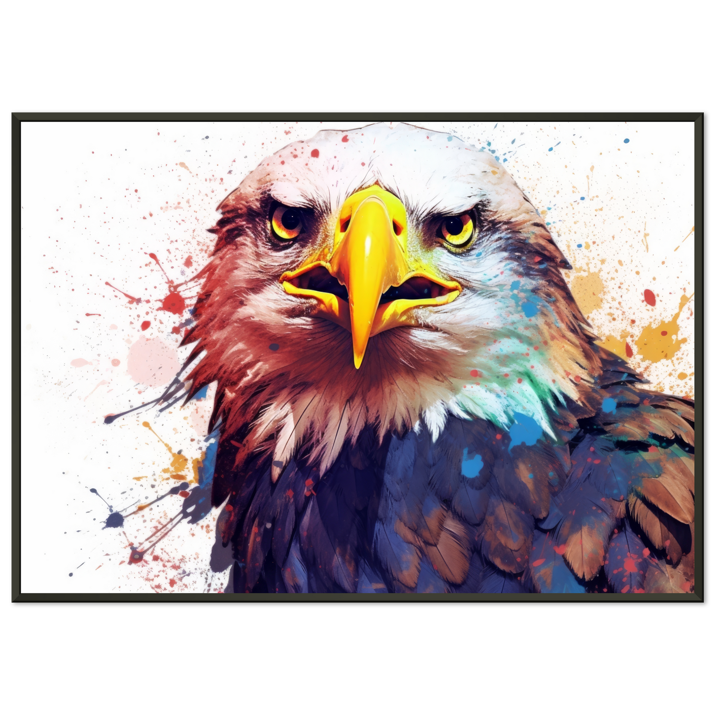 Weißkopf Seeadler Pop-Art (BIRD54)
