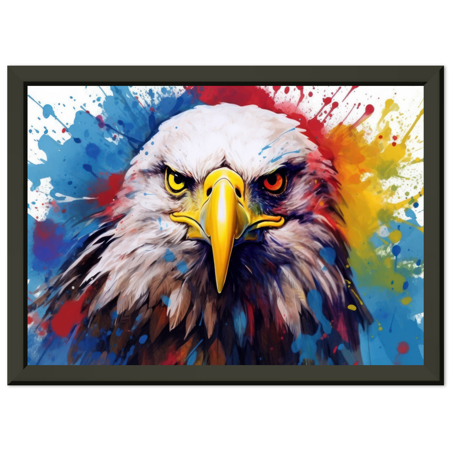 Weißkopf Seeadler Pop-Art (BIRD55)