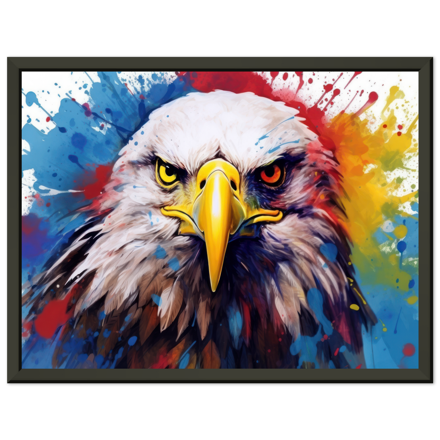 Weißkopf Seeadler Pop-Art (BIRD55)