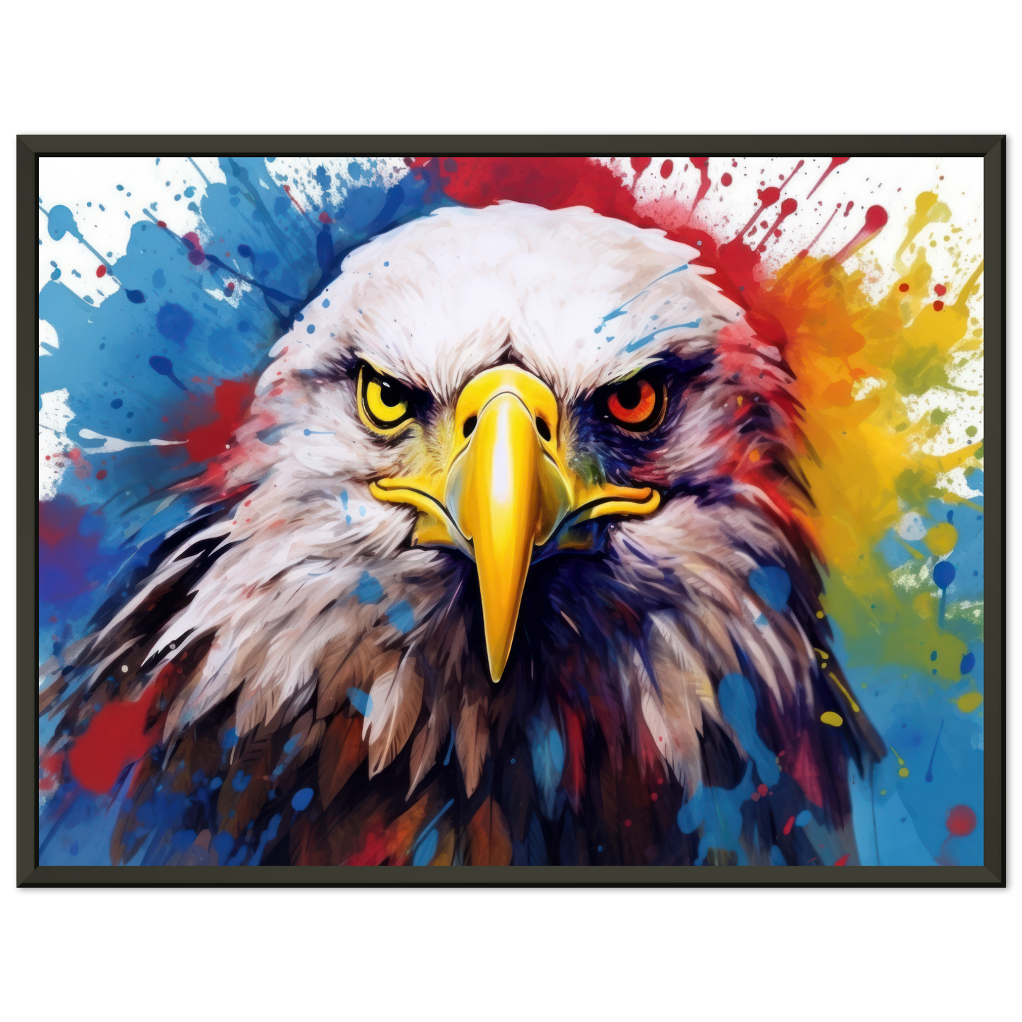 Weißkopf Seeadler Pop-Art (BIRD55)