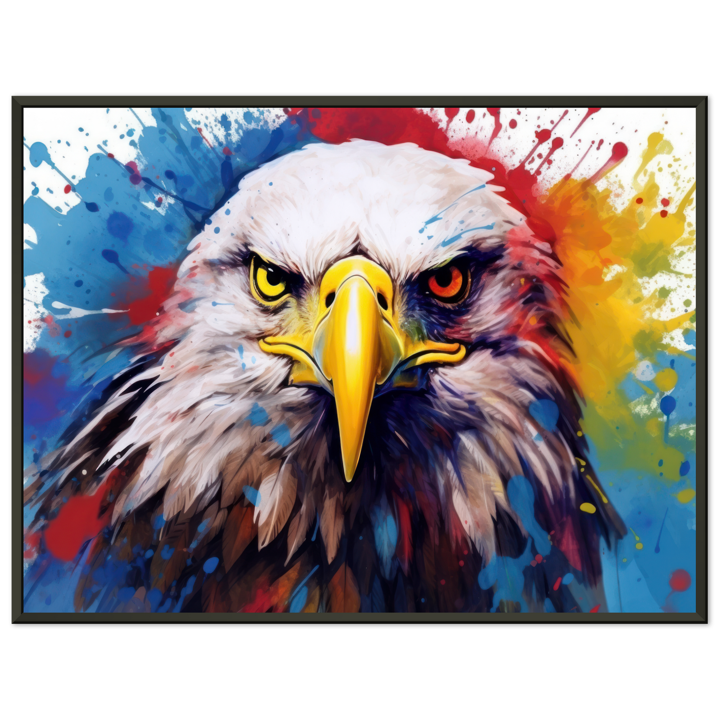 Weißkopf Seeadler Pop-Art (BIRD55)