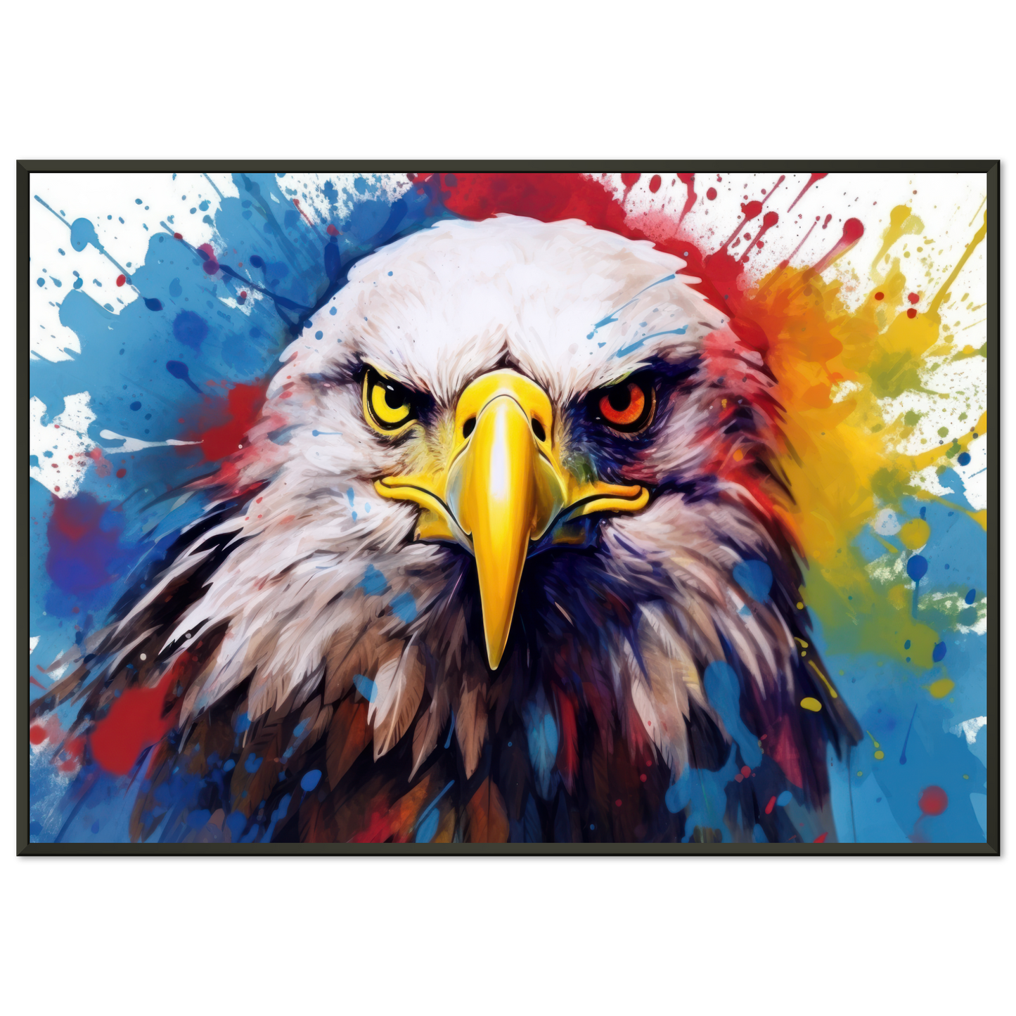 Weißkopf Seeadler Pop-Art (BIRD55)
