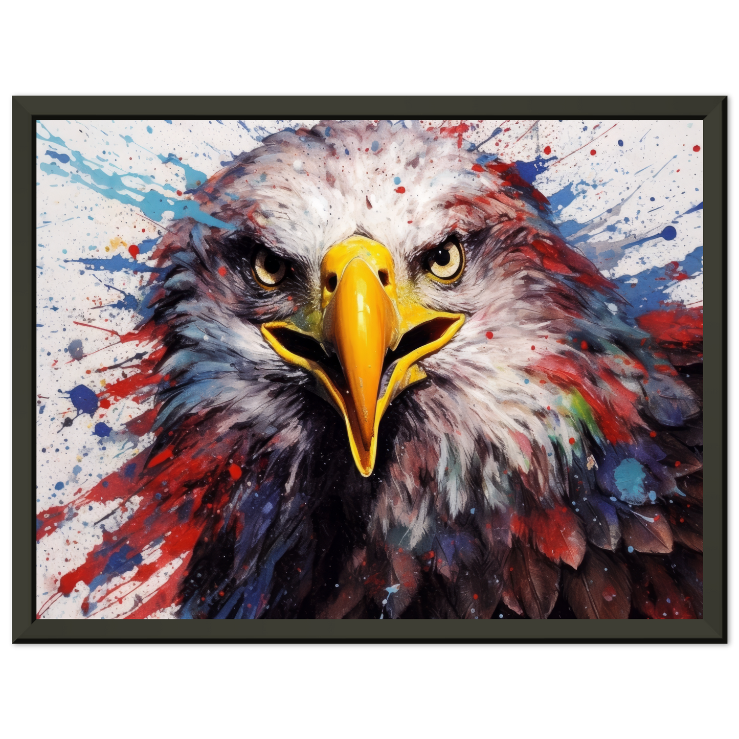 Weißkopf Seeadler Pop-Art (BIRD56)